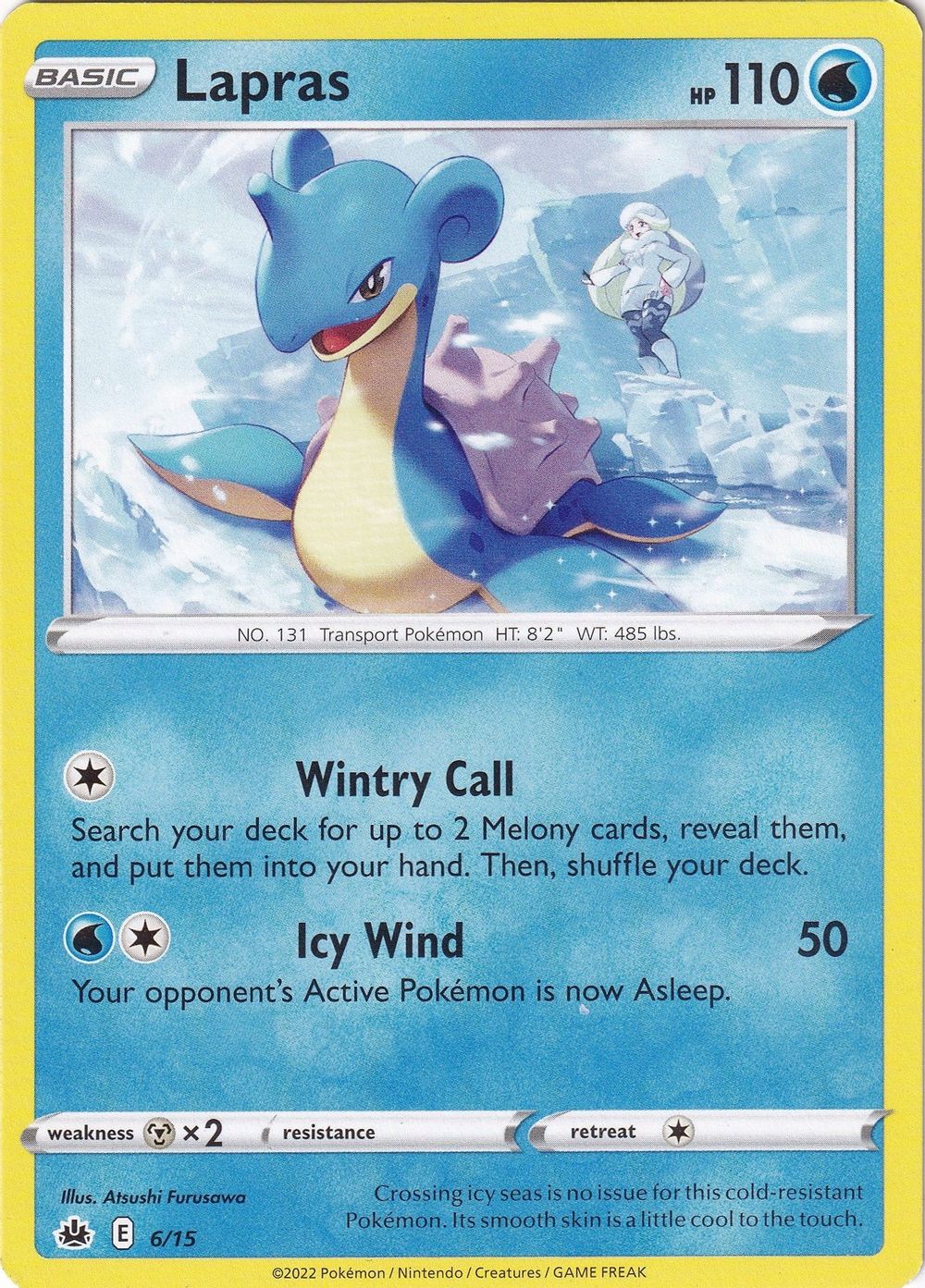 Lapras - 6/15 — McDonald's Promos 2022
