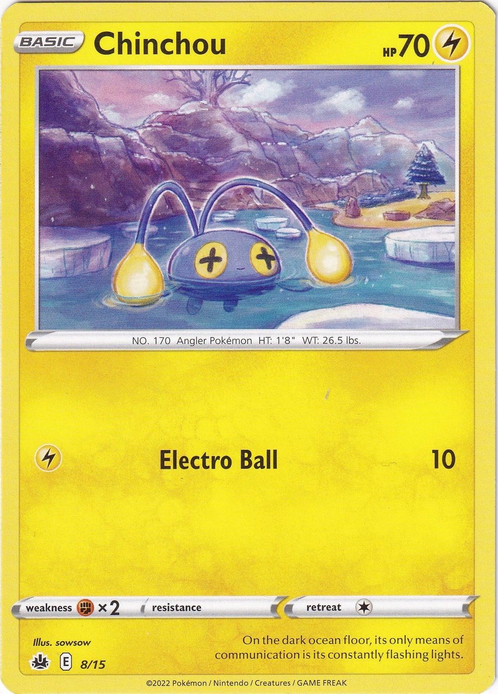 Chinchou - 8/15 — McDonald's Promos 2022
