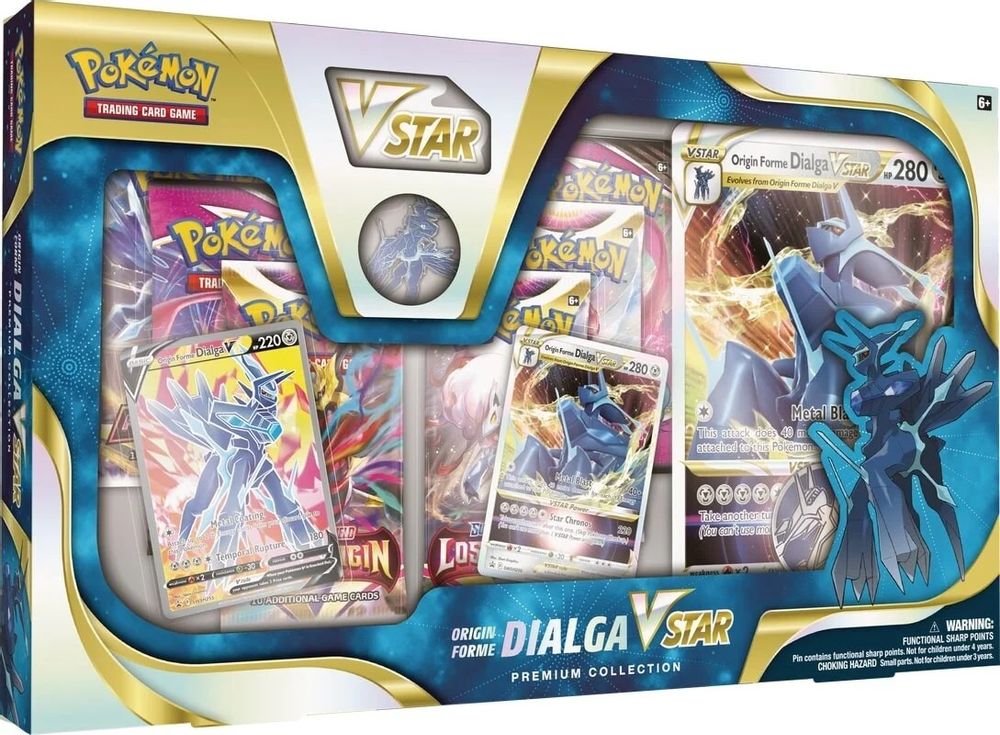 Origin Forme Dialga VSTAR Premium Collection — SWSH11: Lost Origin
