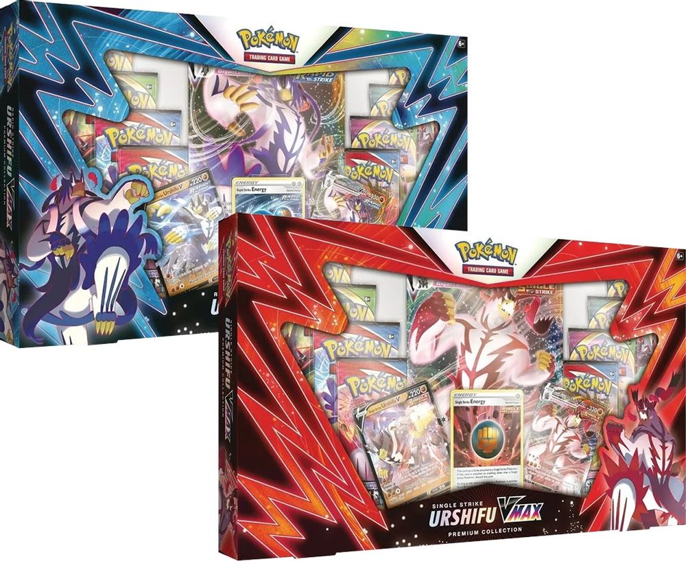 Urshifu VMAX Premium Collection [Set of 2] — SWSH08: Fusion Strike