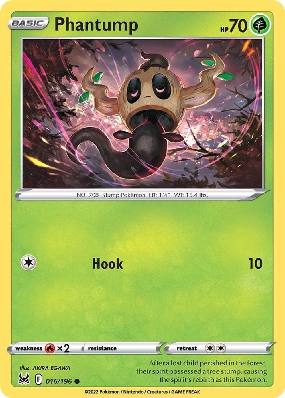 Phantump — SWSH11: Lost Origin
