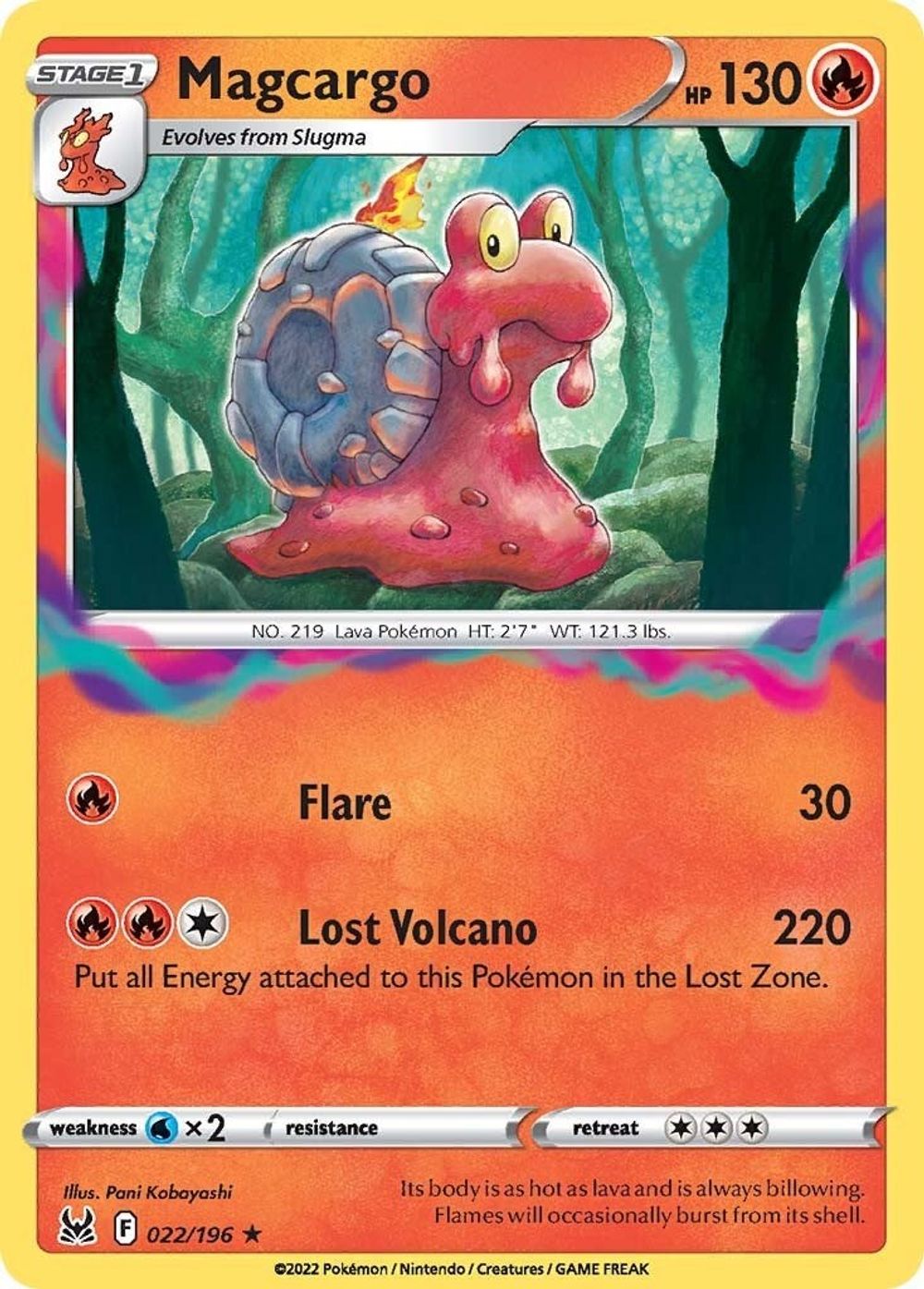Magcargo — SWSH11: Lost Origin