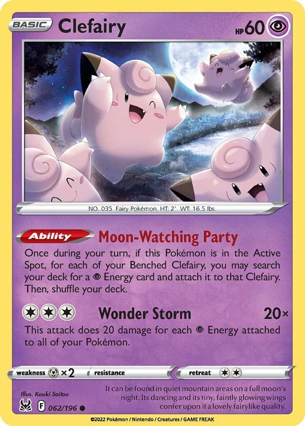 Clefairy — SWSH11: Lost Origin