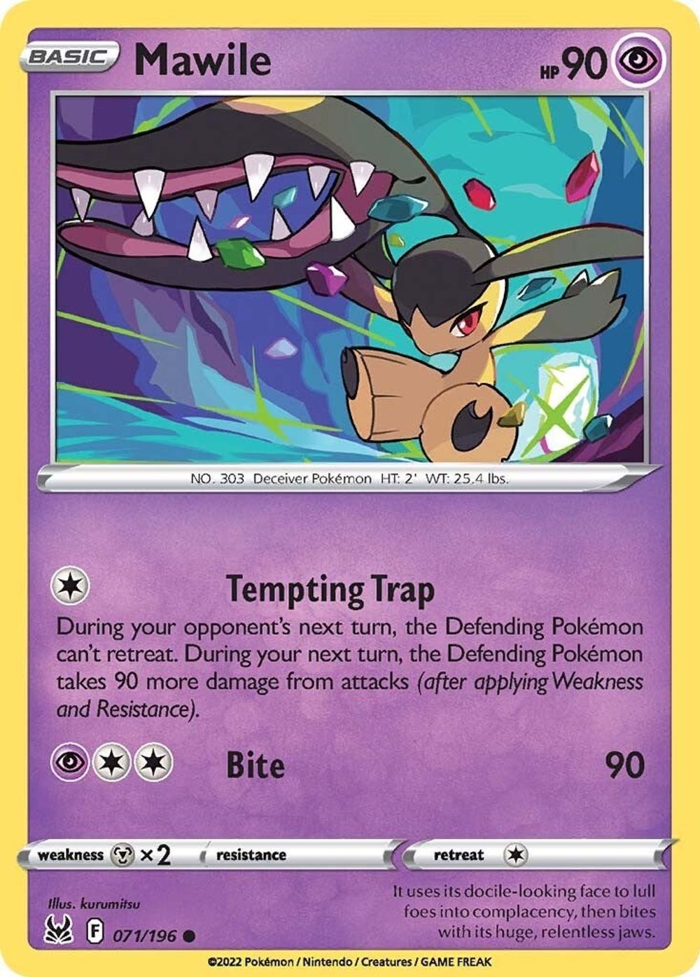 Mawile — SWSH11: Lost Origin