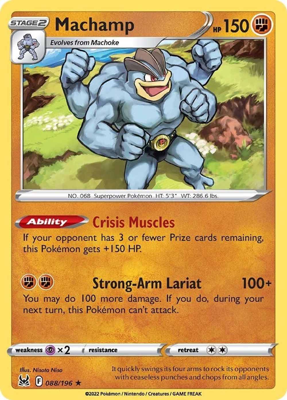 Machamp — SWSH11: Lost Origin
