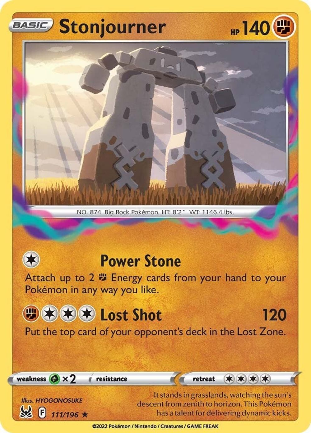 Stonjourner — SWSH11: Lost Origin
