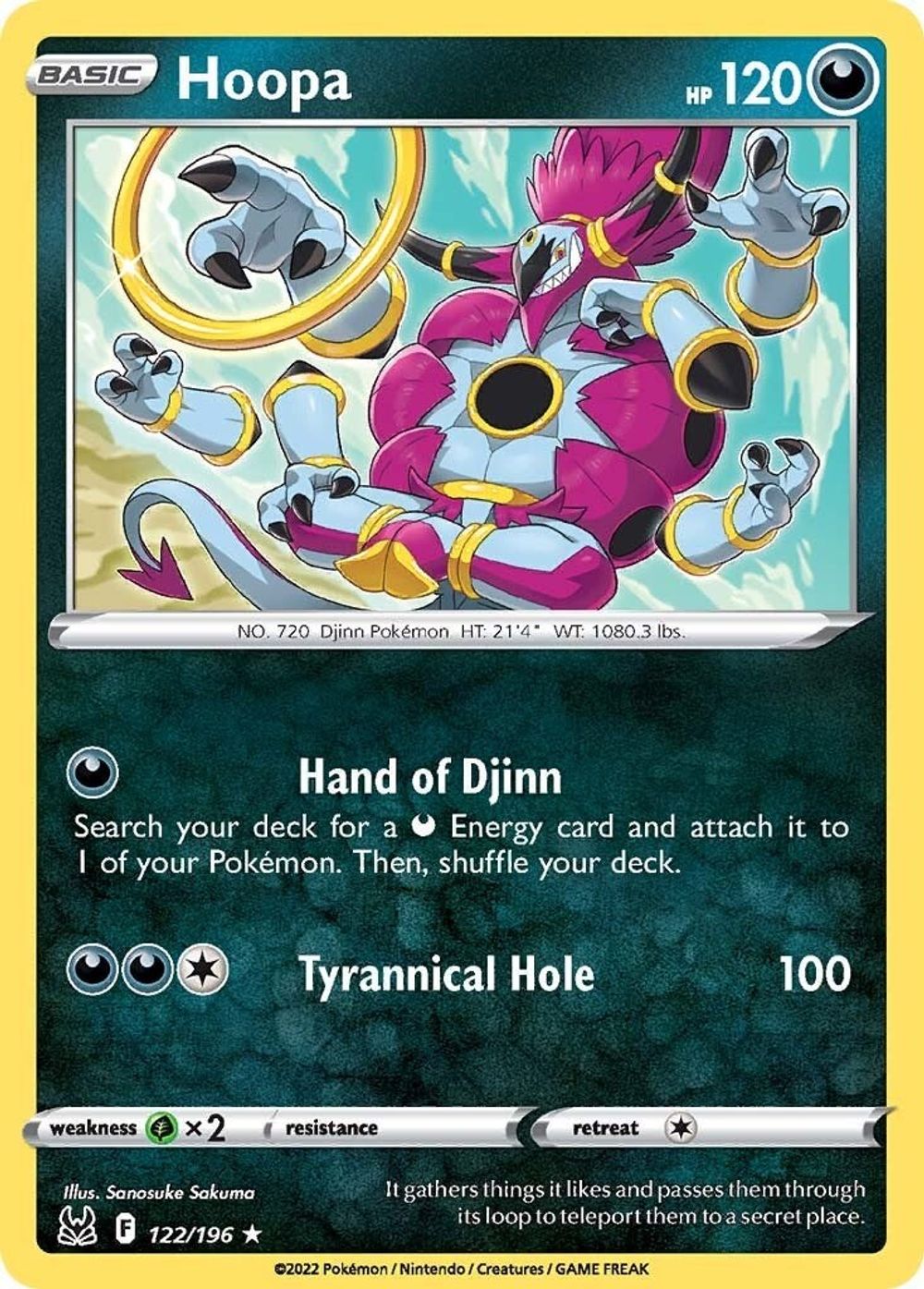 Hoopa — SWSH11: Lost Origin