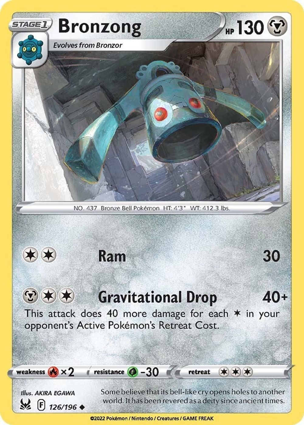 Bronzong — SWSH11: Lost Origin
