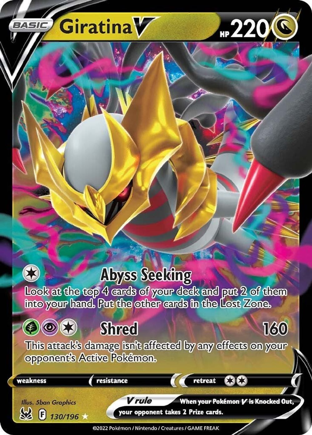Giratina V — SWSH11: Lost Origin