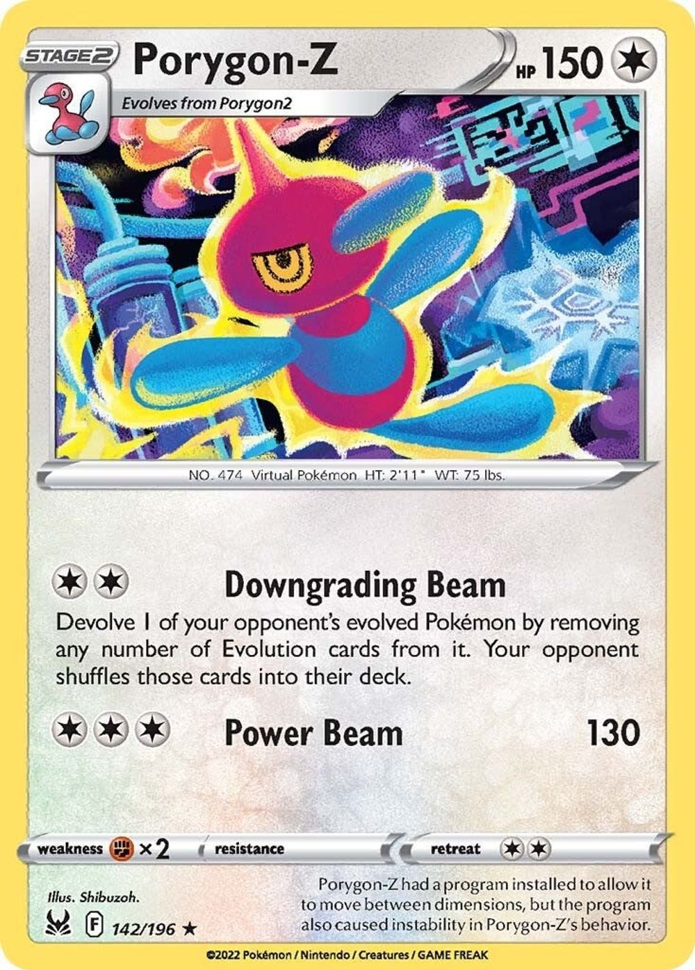 Porygon-Z — SWSH11: Lost Origin