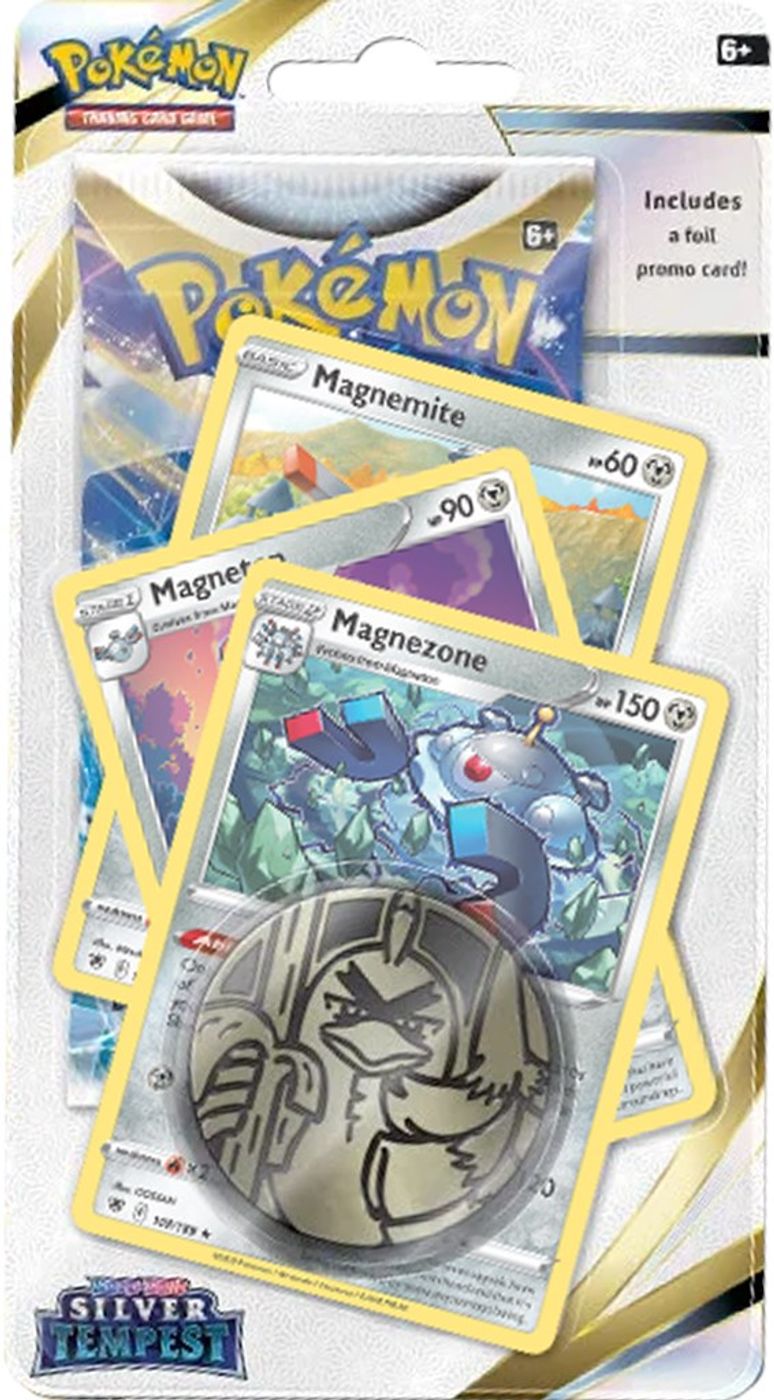 Silver Tempest Premium Checklane Blister [Magnezone] — SWSH12: Silver Tempest