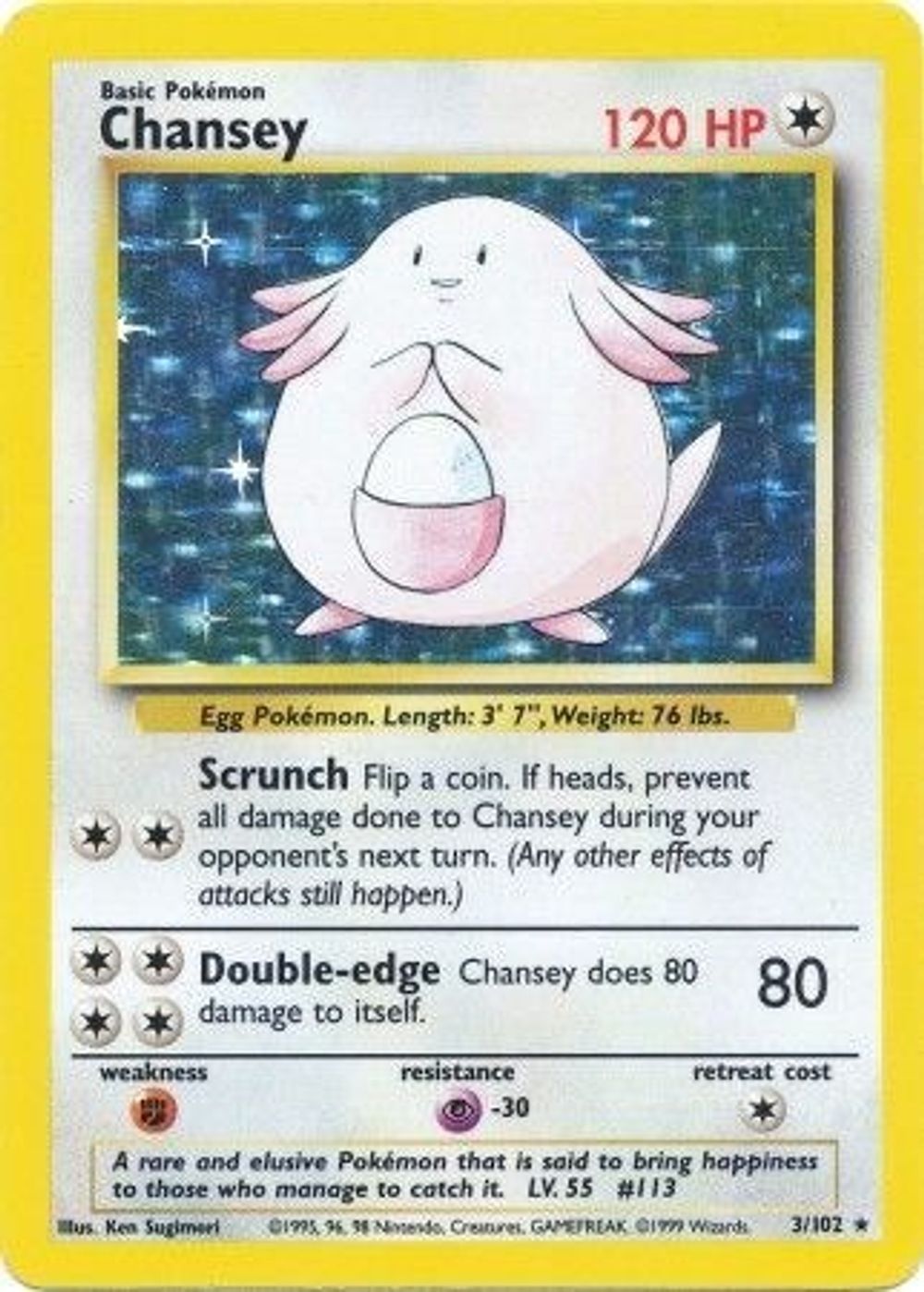 Chansey — Base Set