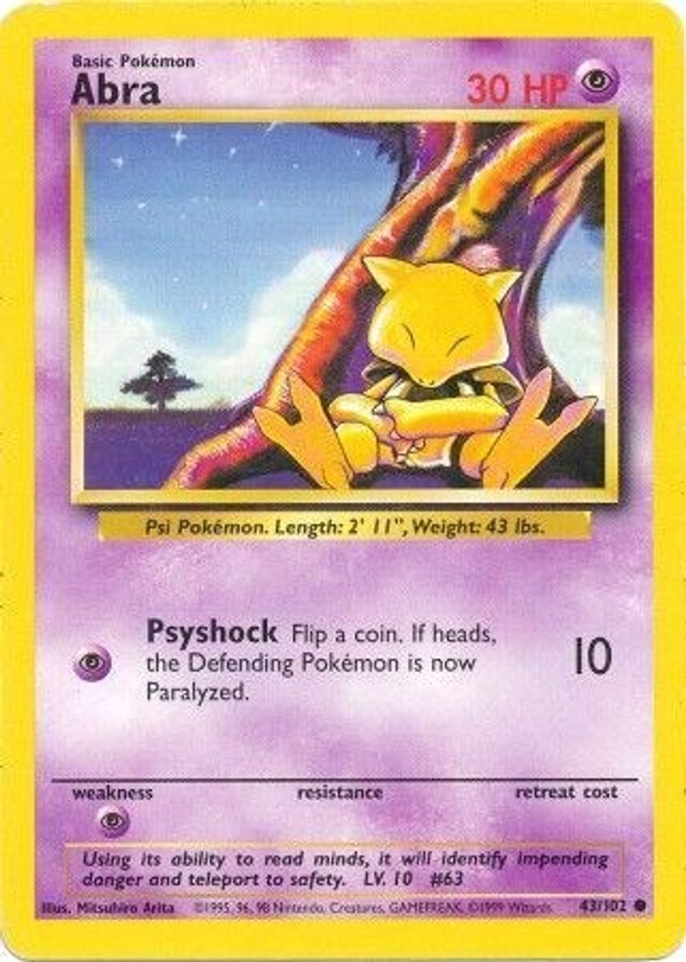 Abra — Base Set
