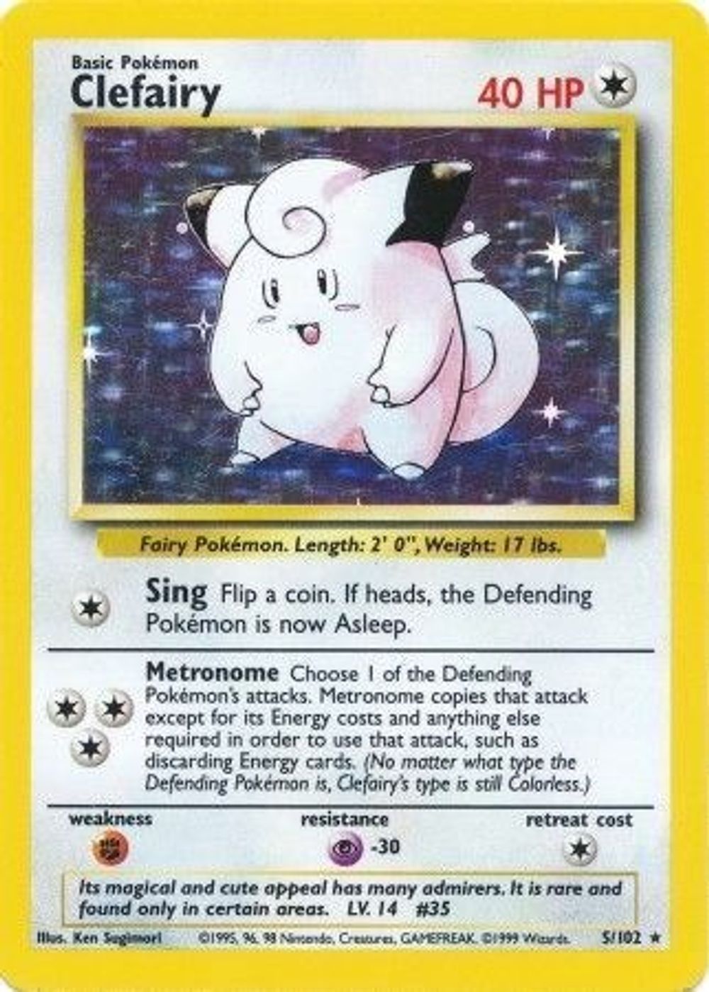 Clefairy — Base Set