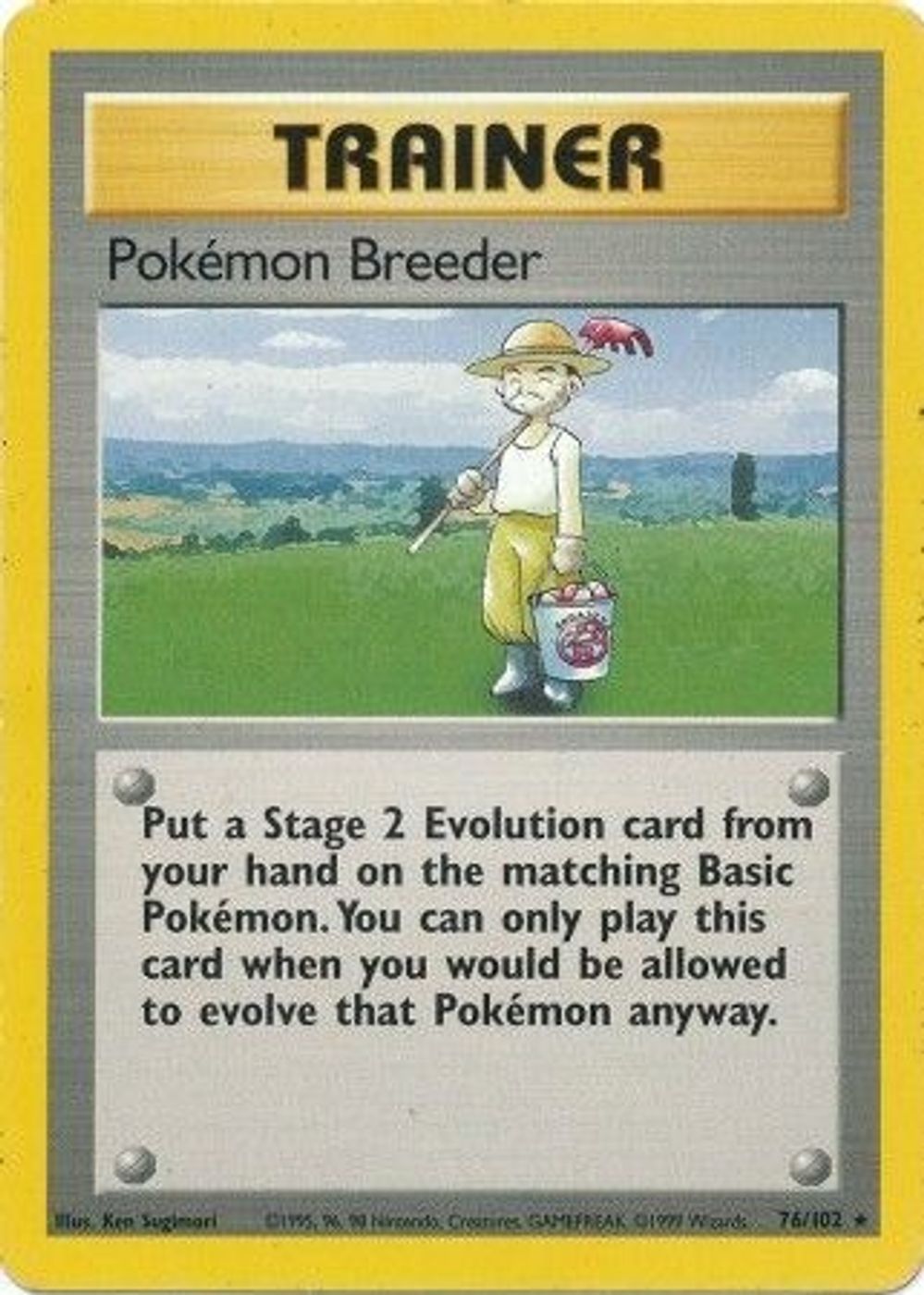 Pokemon Breeder — Base Set