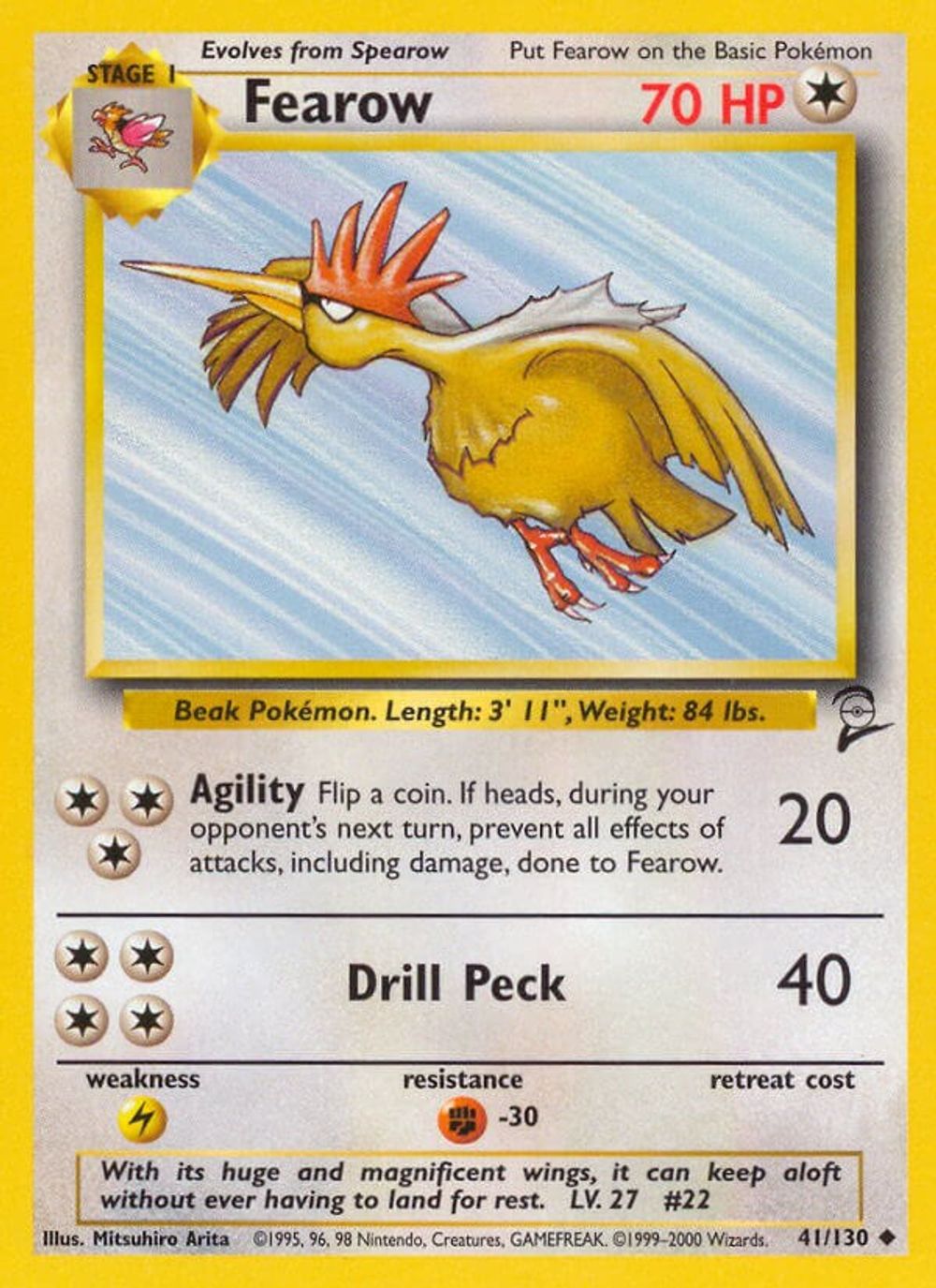 Fearow — Base Set 2