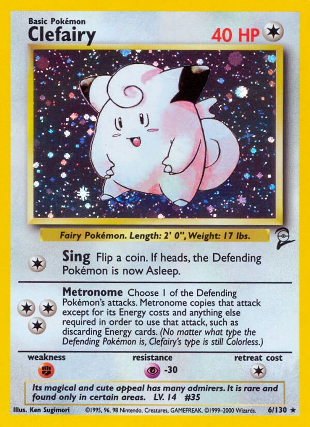 Clefairy — Base Set 2