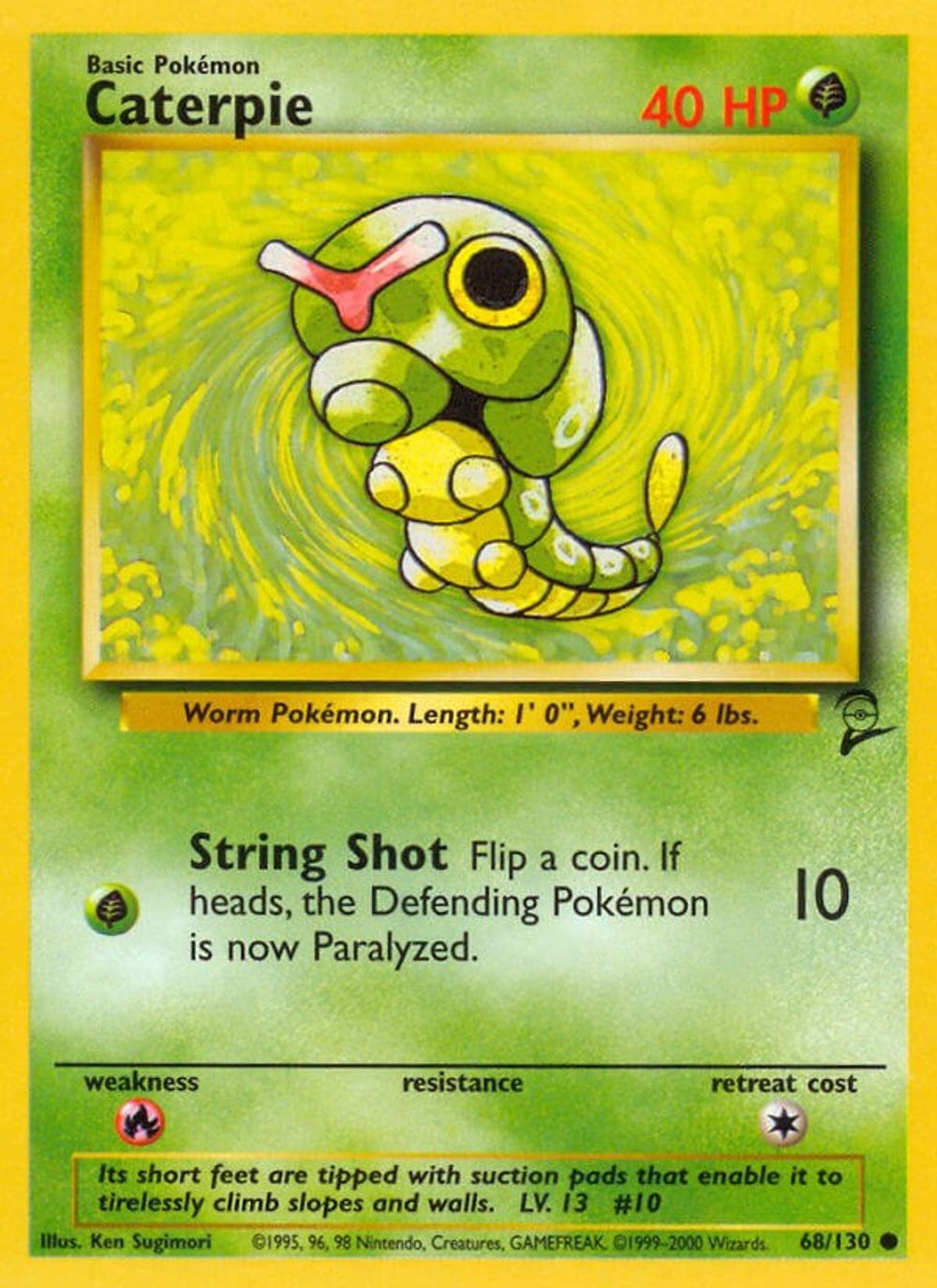 Caterpie — Base Set 2