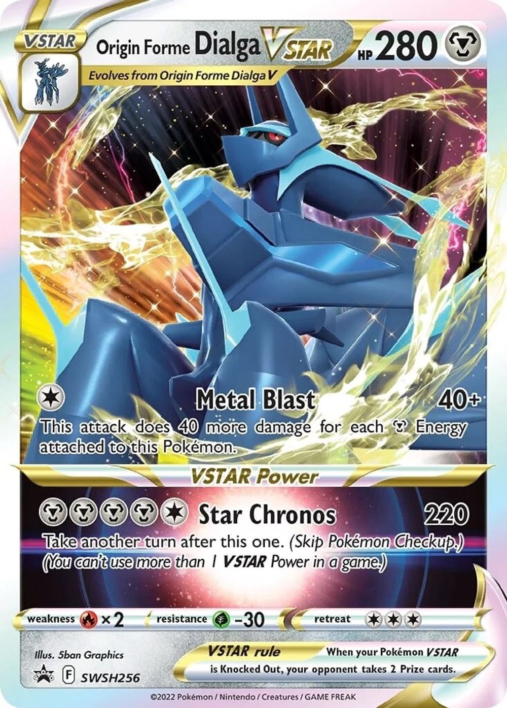 Origin Forme Dialga VSTAR — SWSH: Sword & Shield Promo Cards