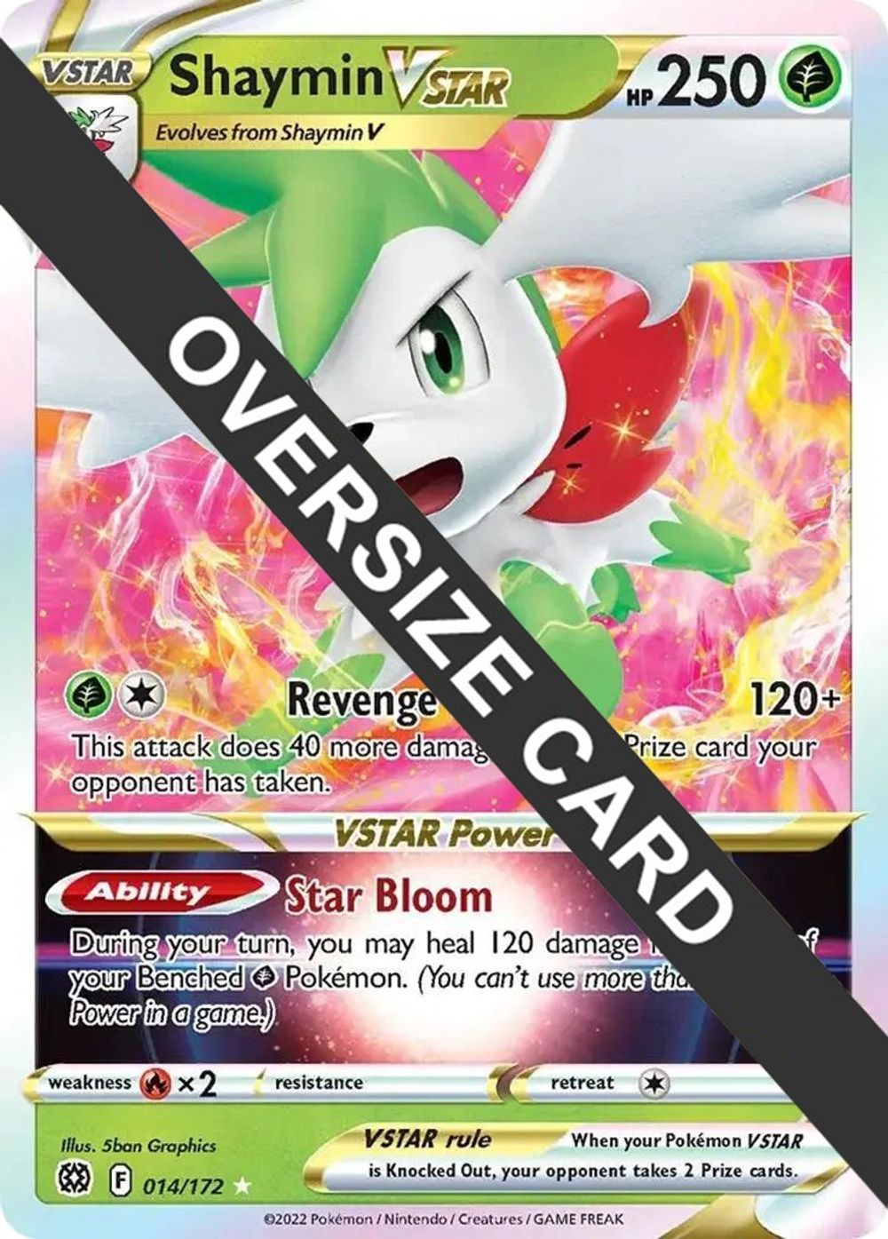 Shaymin VSTAR - 014/172 — Jumbo Cards