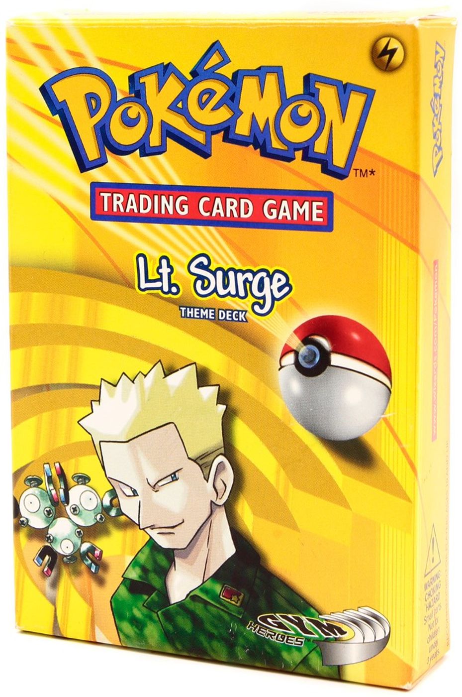 Gym Heroes Theme Deck - "Lt. Surge" — Gym Heroes