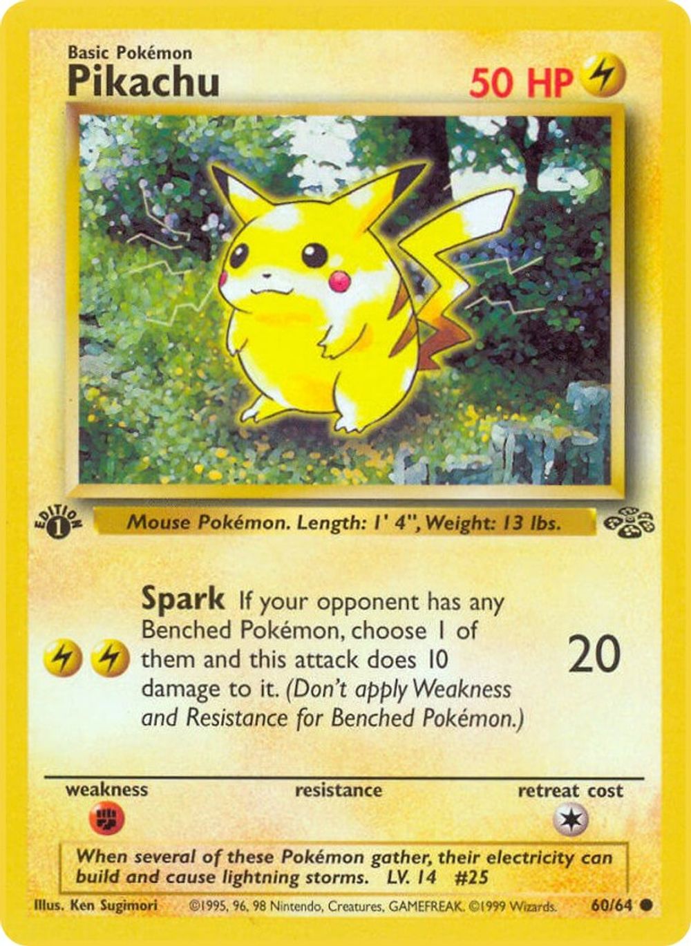 Pikachu — Jungle