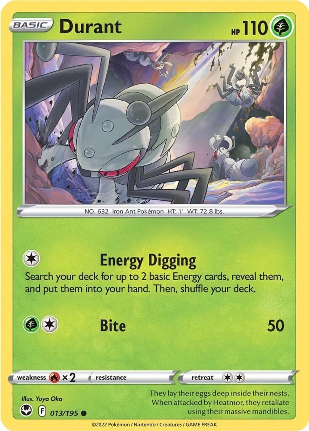 Durant — SWSH12: Silver Tempest