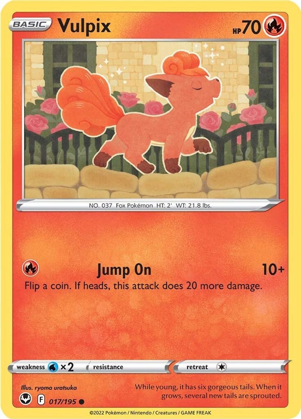 Vulpix — SWSH12: Silver Tempest