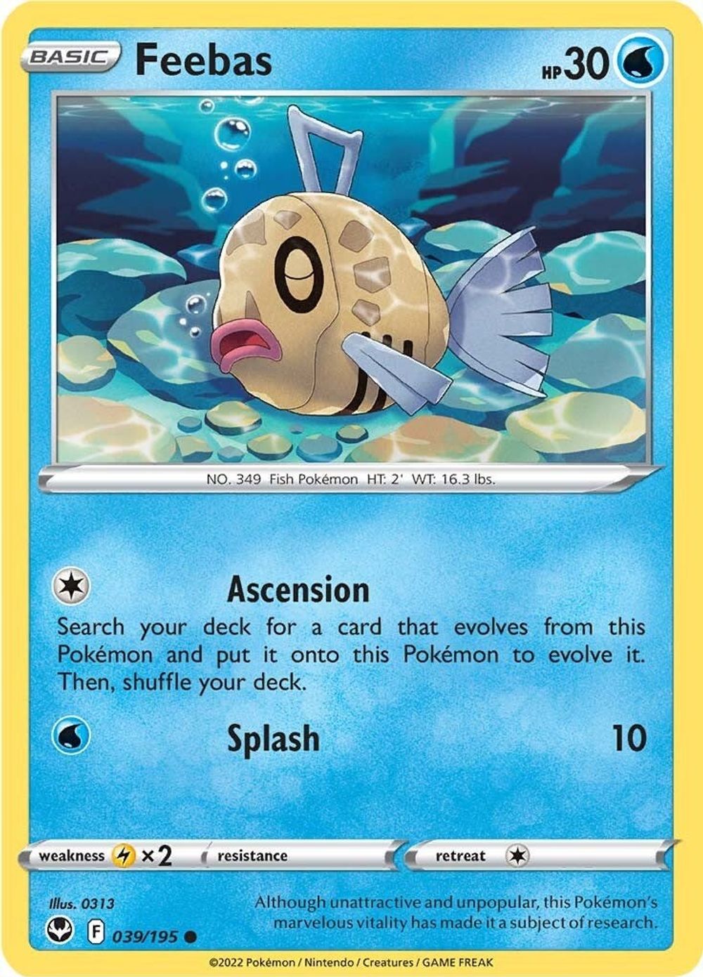 Feebas — SWSH12: Silver Tempest
