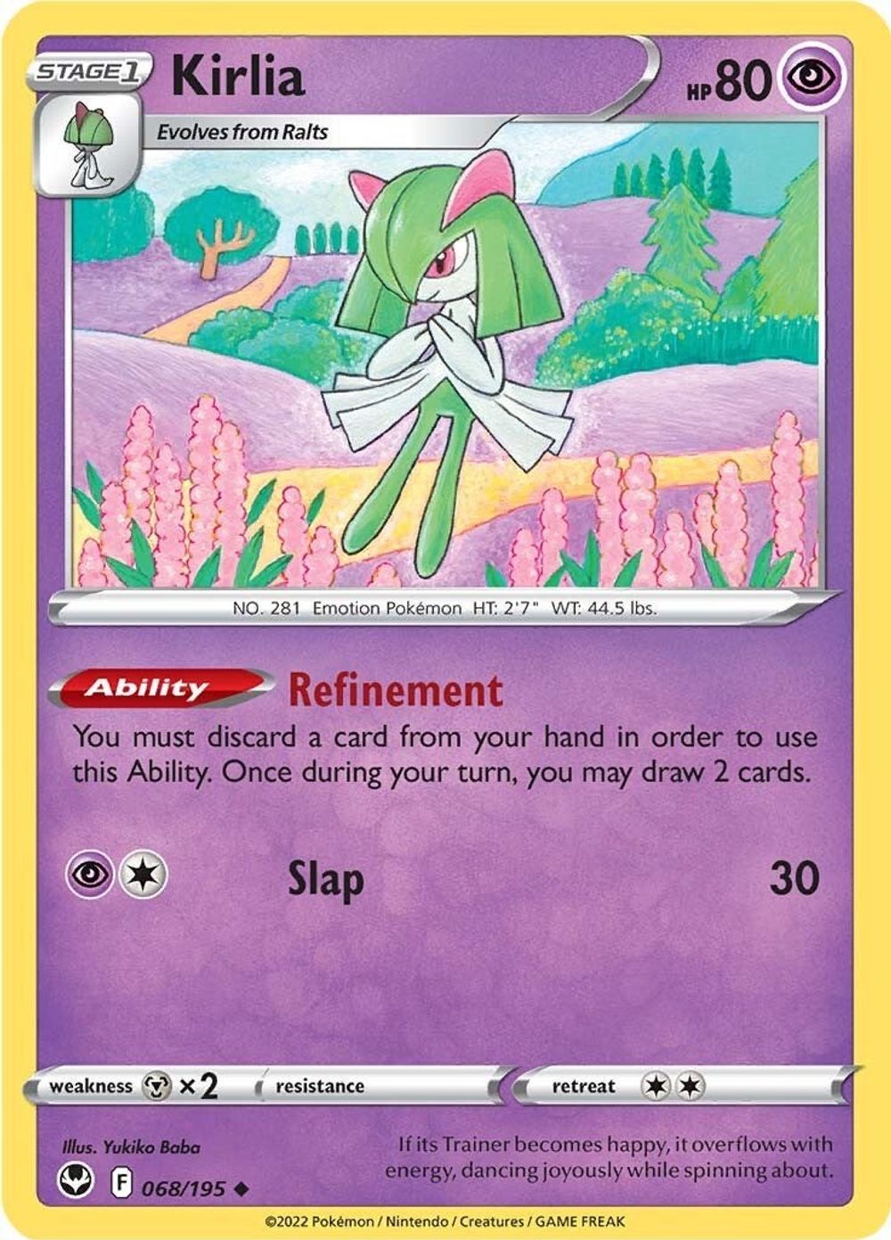 Kirlia — SWSH12: Silver Tempest