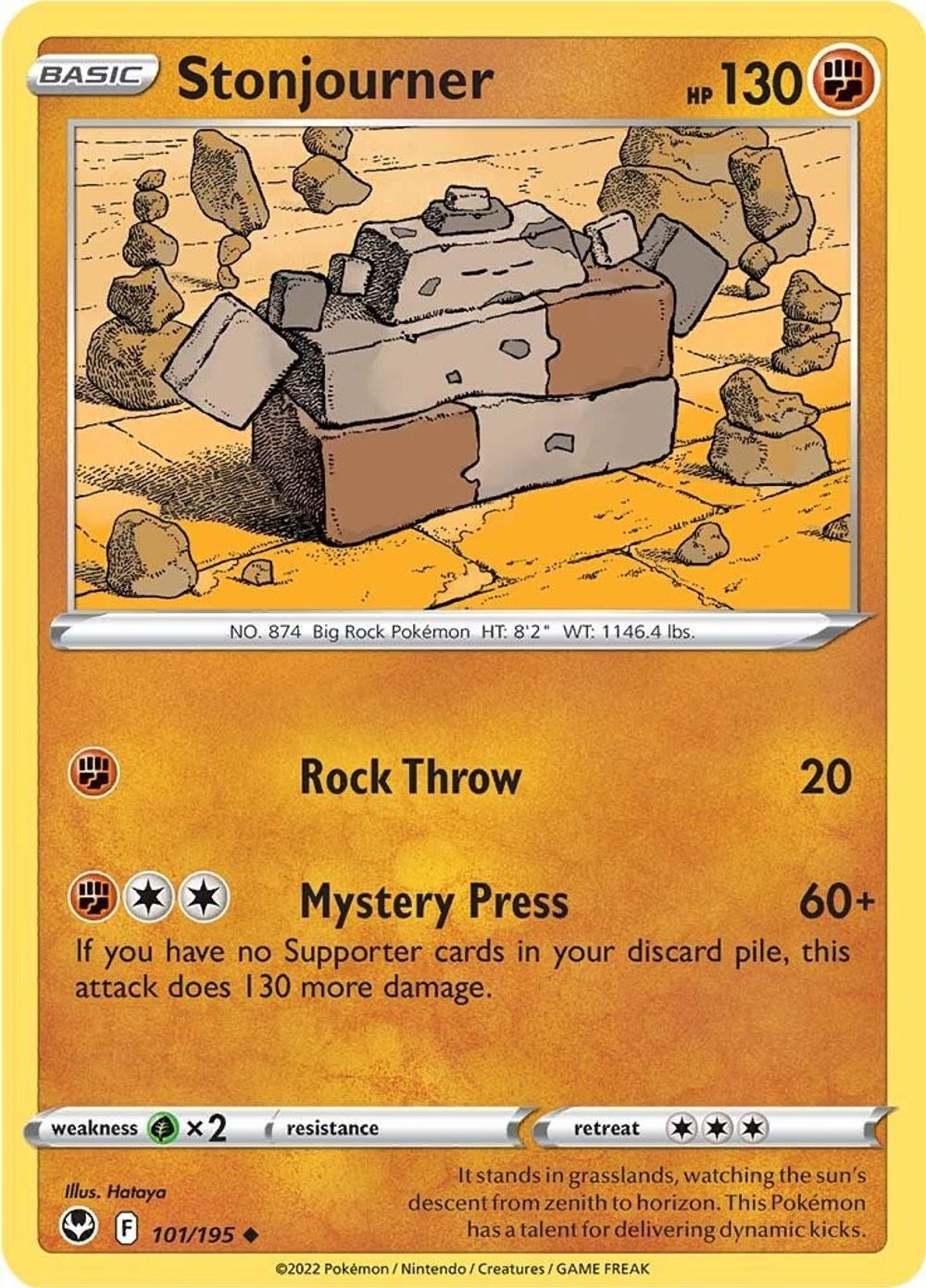 Stonjourner — SWSH12: Silver Tempest