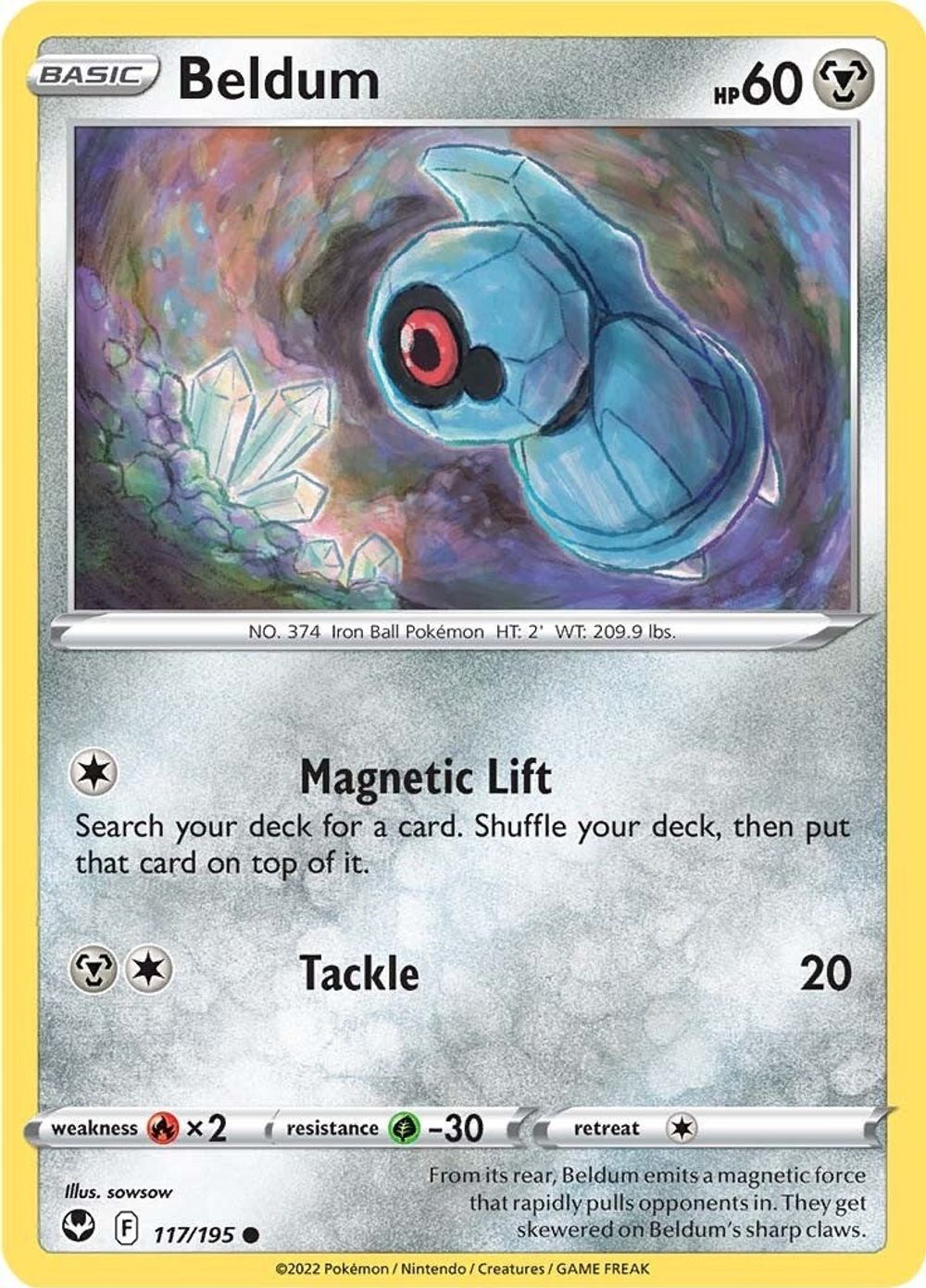 Beldum — SWSH12: Silver Tempest