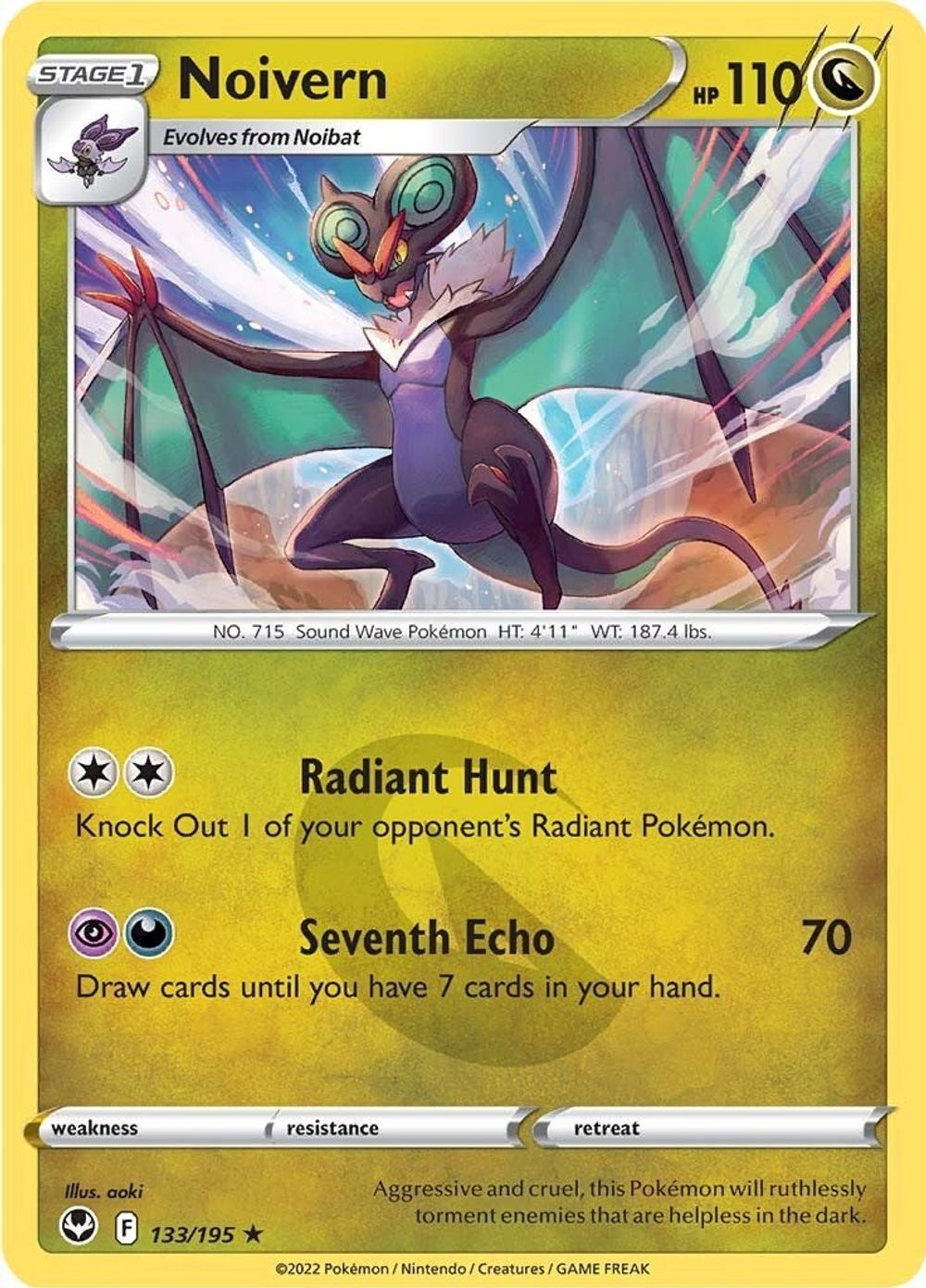 Noivern — SWSH12: Silver Tempest