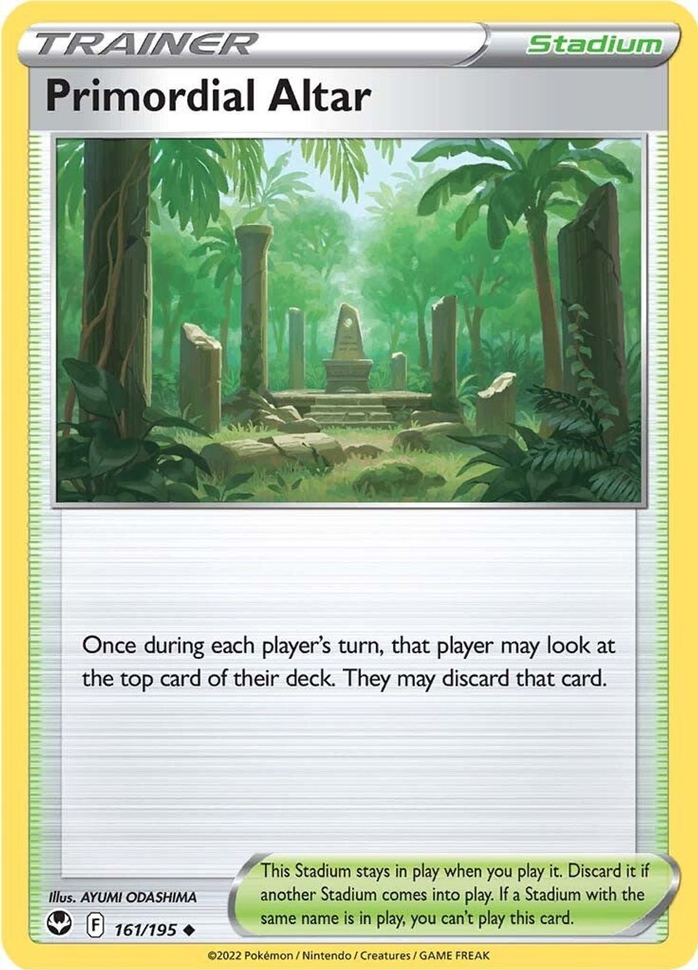 Primordial Altar — SWSH12: Silver Tempest