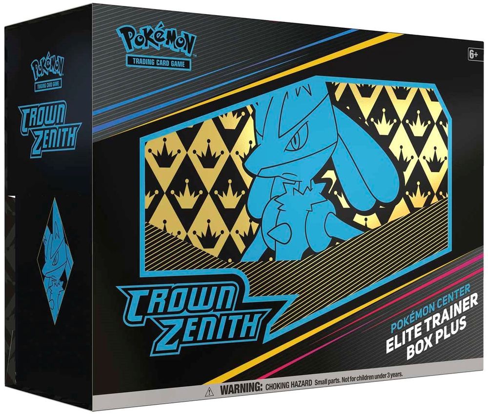 Crown Zenith Pokemon Center Elite Trainer Box Plus — SWSH: Crown Zenith