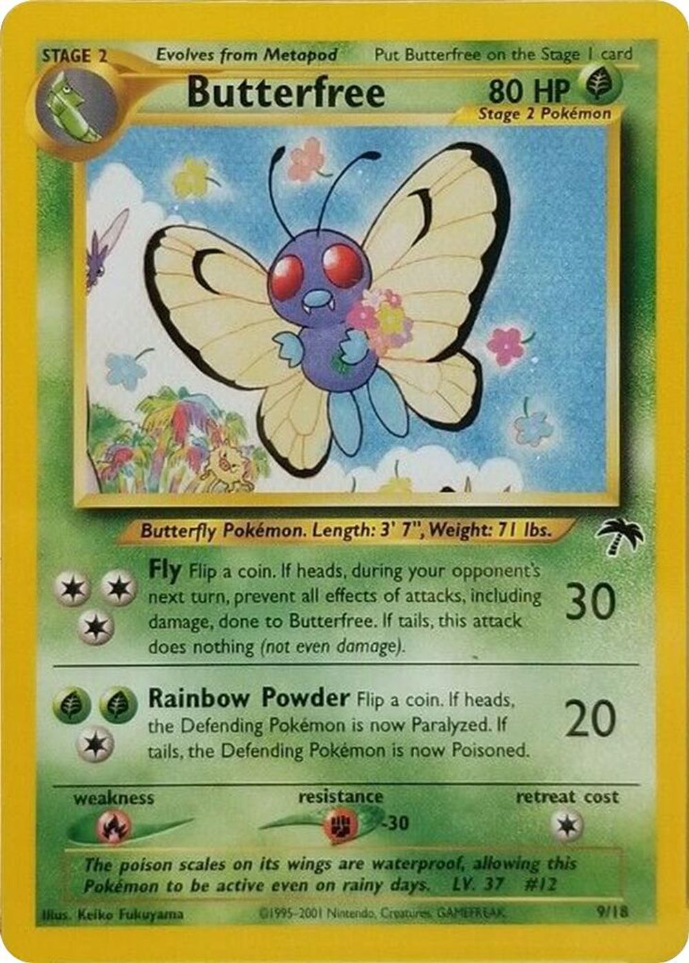 Butterfree — Southern Islands