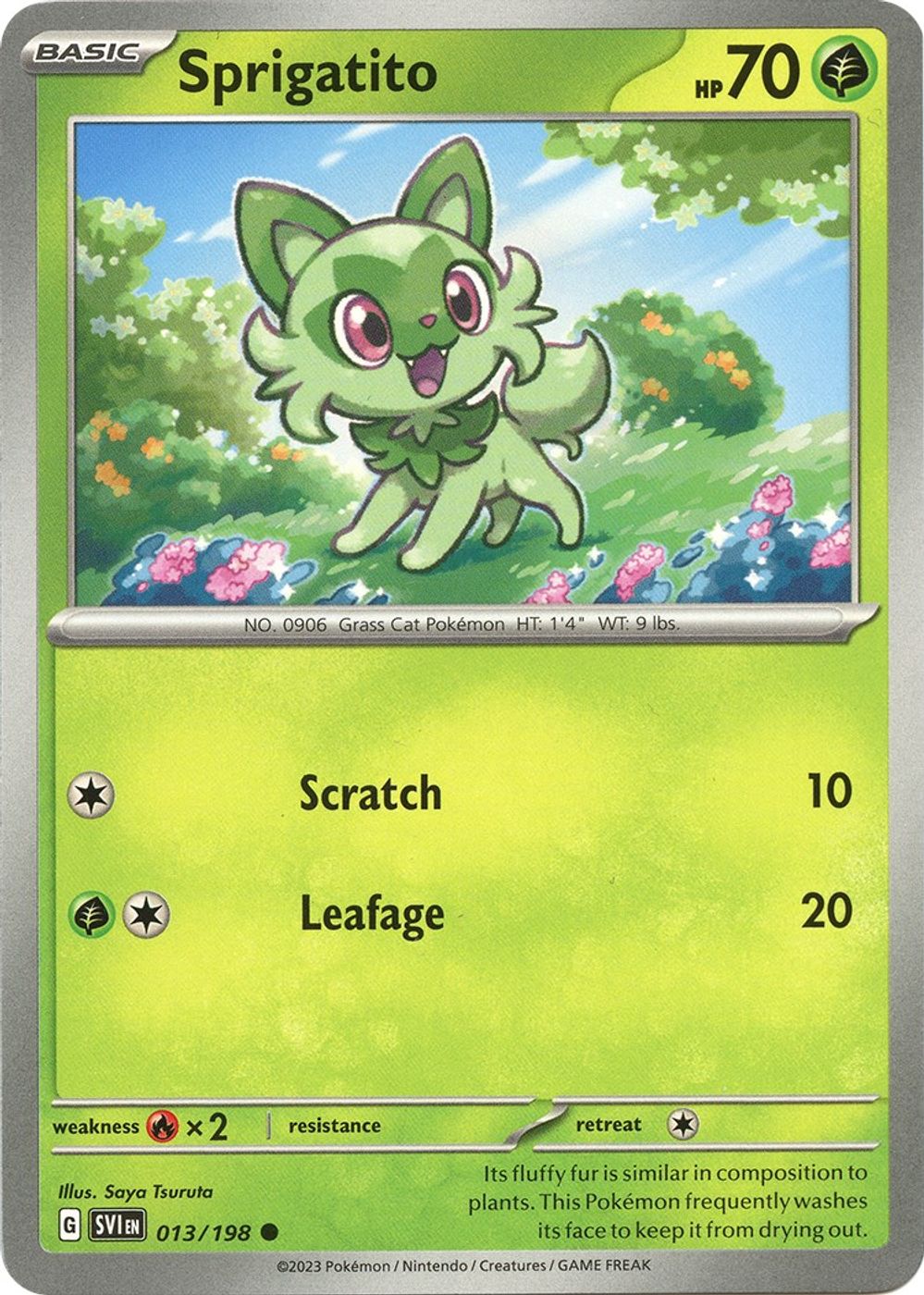 Sprigatito — SV01: Scarlet & Violet Base Set