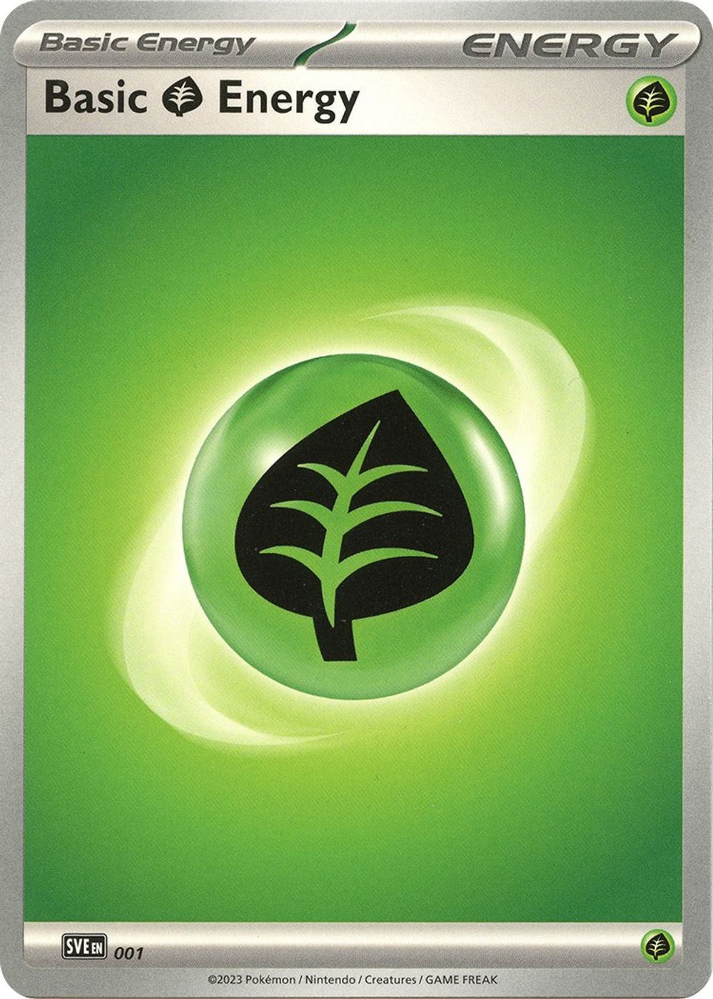 Basic Grass Energy - 001 — SVE: Scarlet & Violet Energies