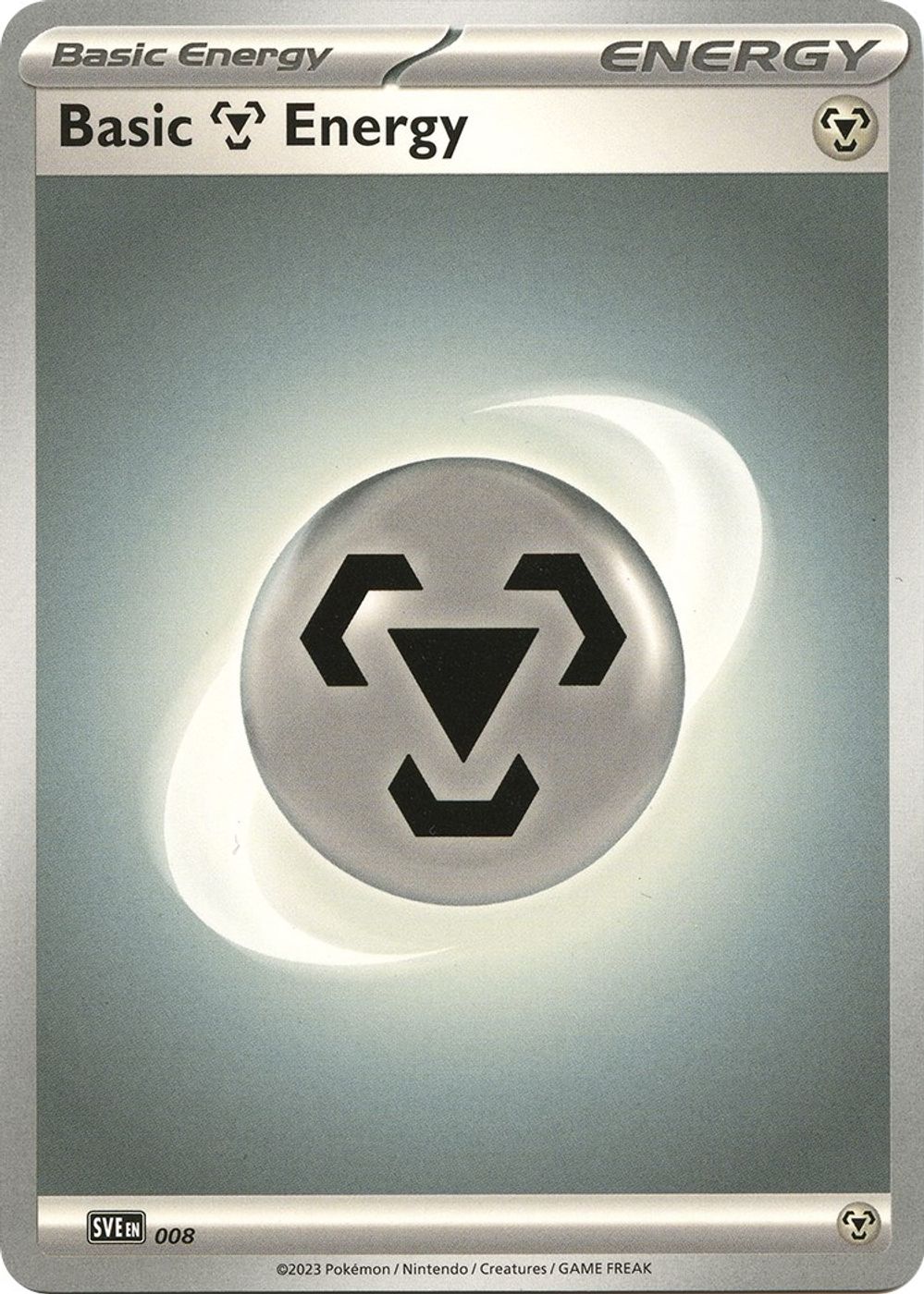 Basic Metal Energy - 008 — SVE: Scarlet & Violet Energies