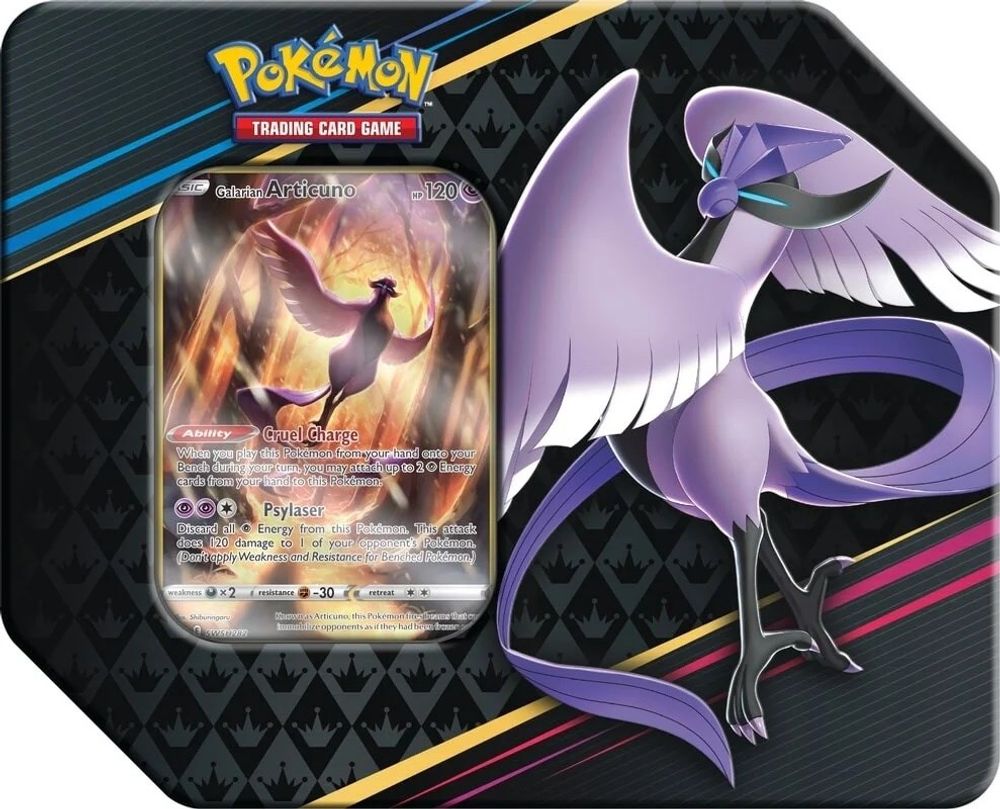 Crown Zenith Tin [Galarian Articuno] — SWSH: Crown Zenith