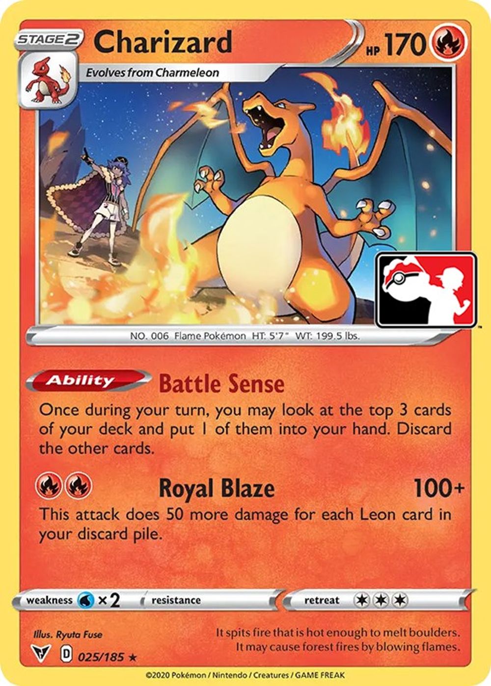 Charizard — Prize Pack Series Cards