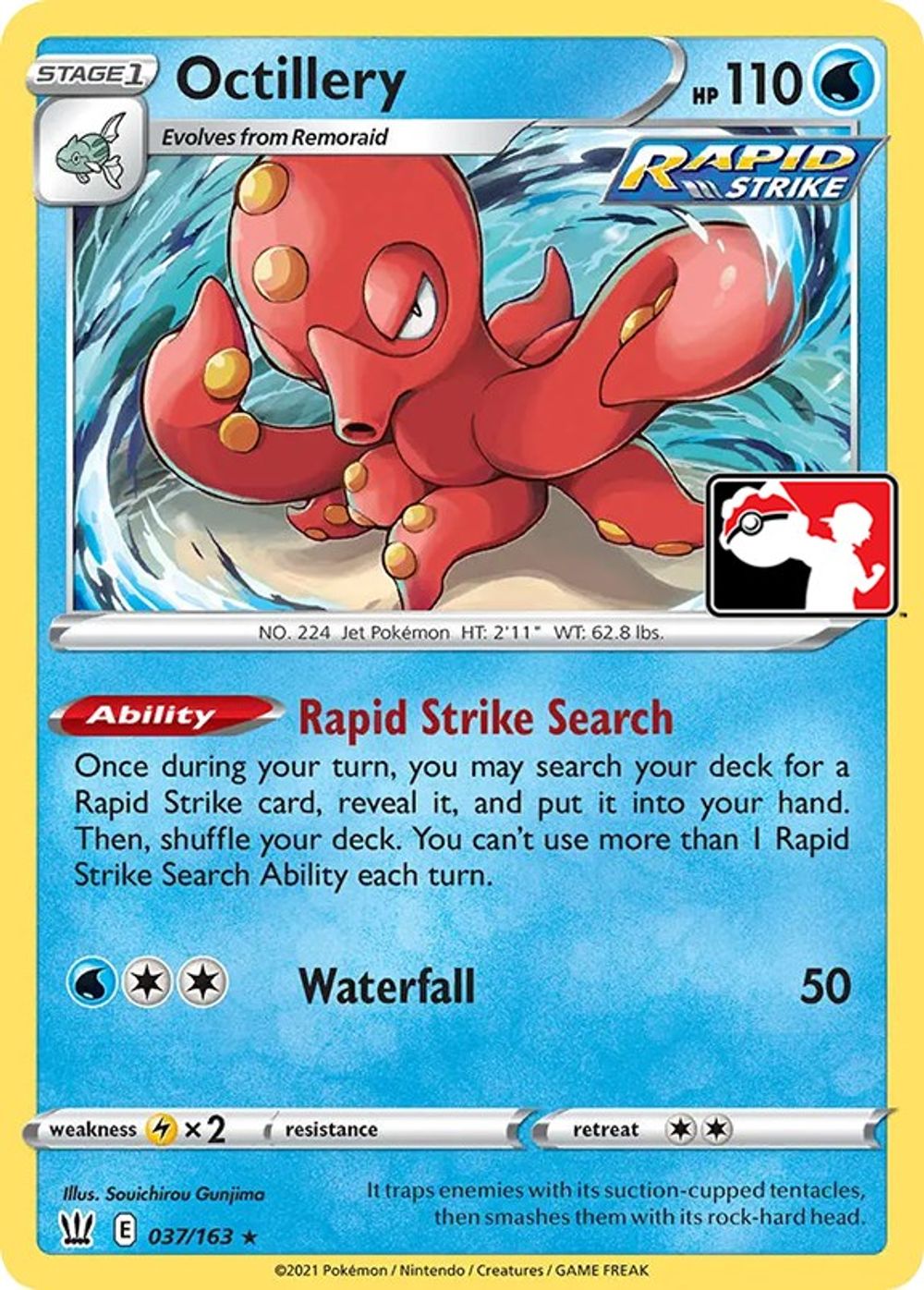 Octillery — Prize Pack Series Cards