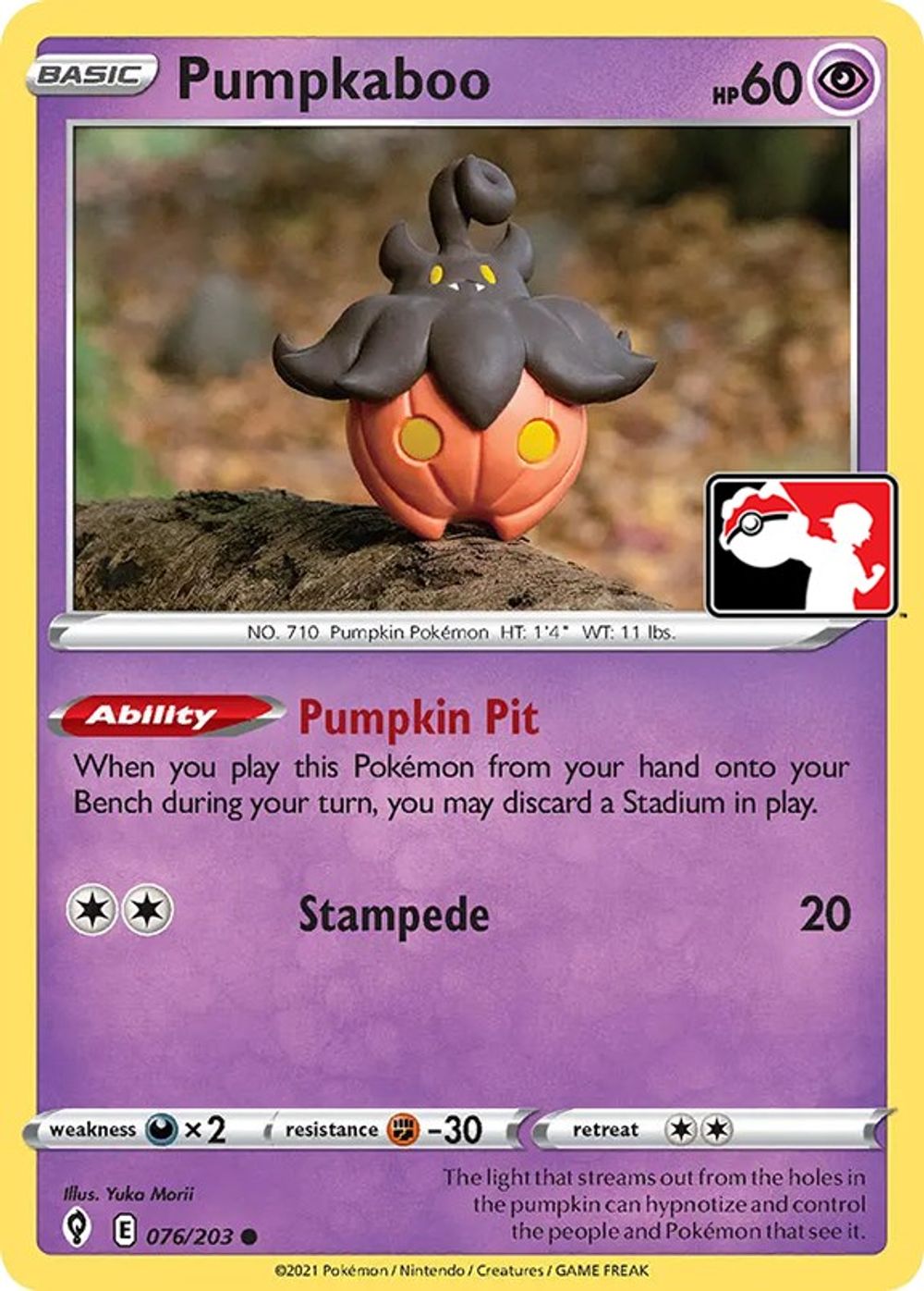 Pumpkaboo — Prize Pack Series Cards