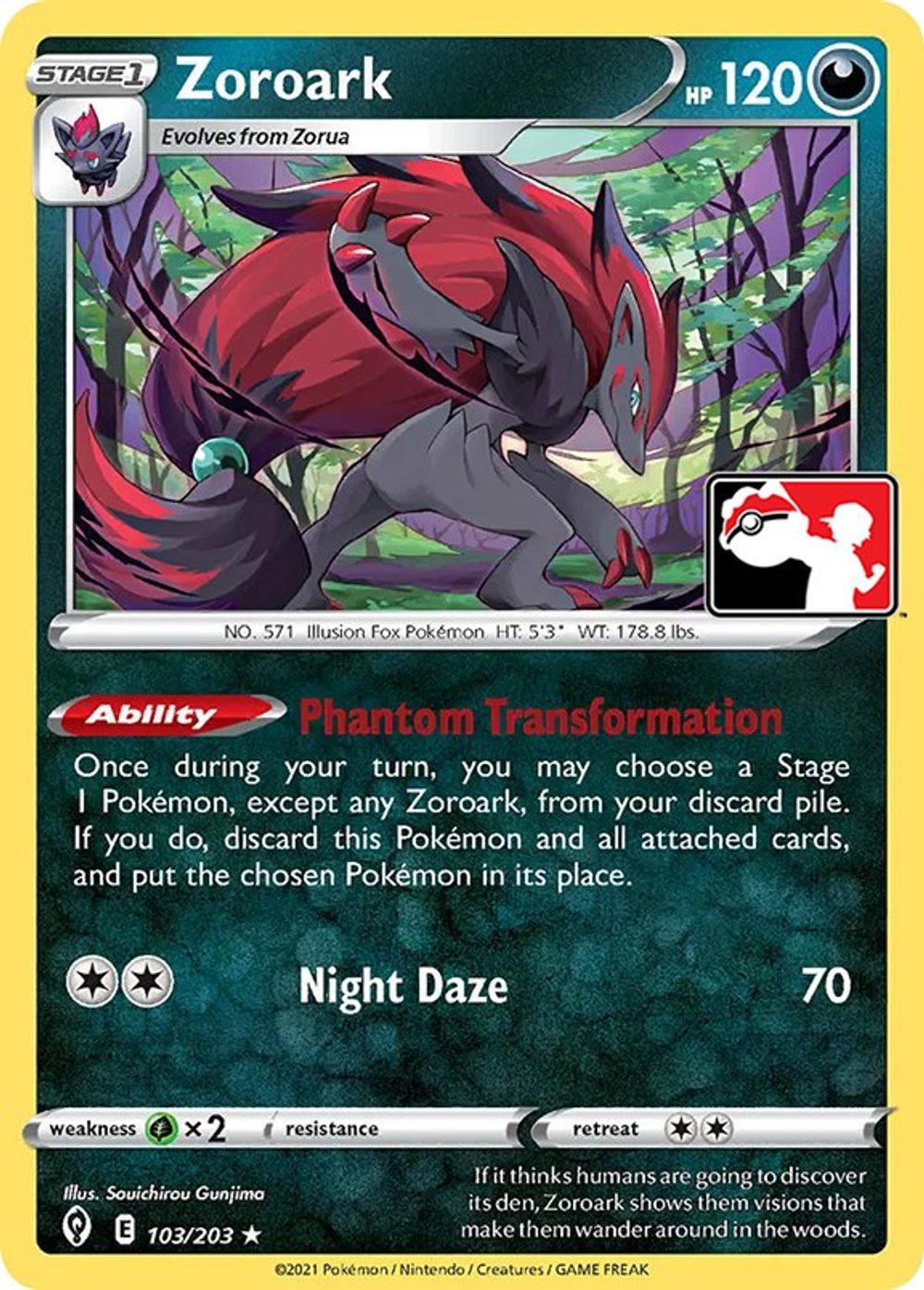 Zoroark — Prize Pack Series Cards