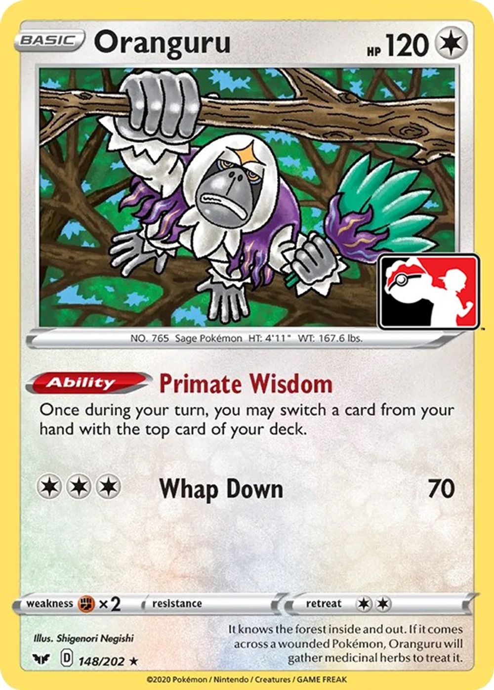Oranguru — Prize Pack Series Cards