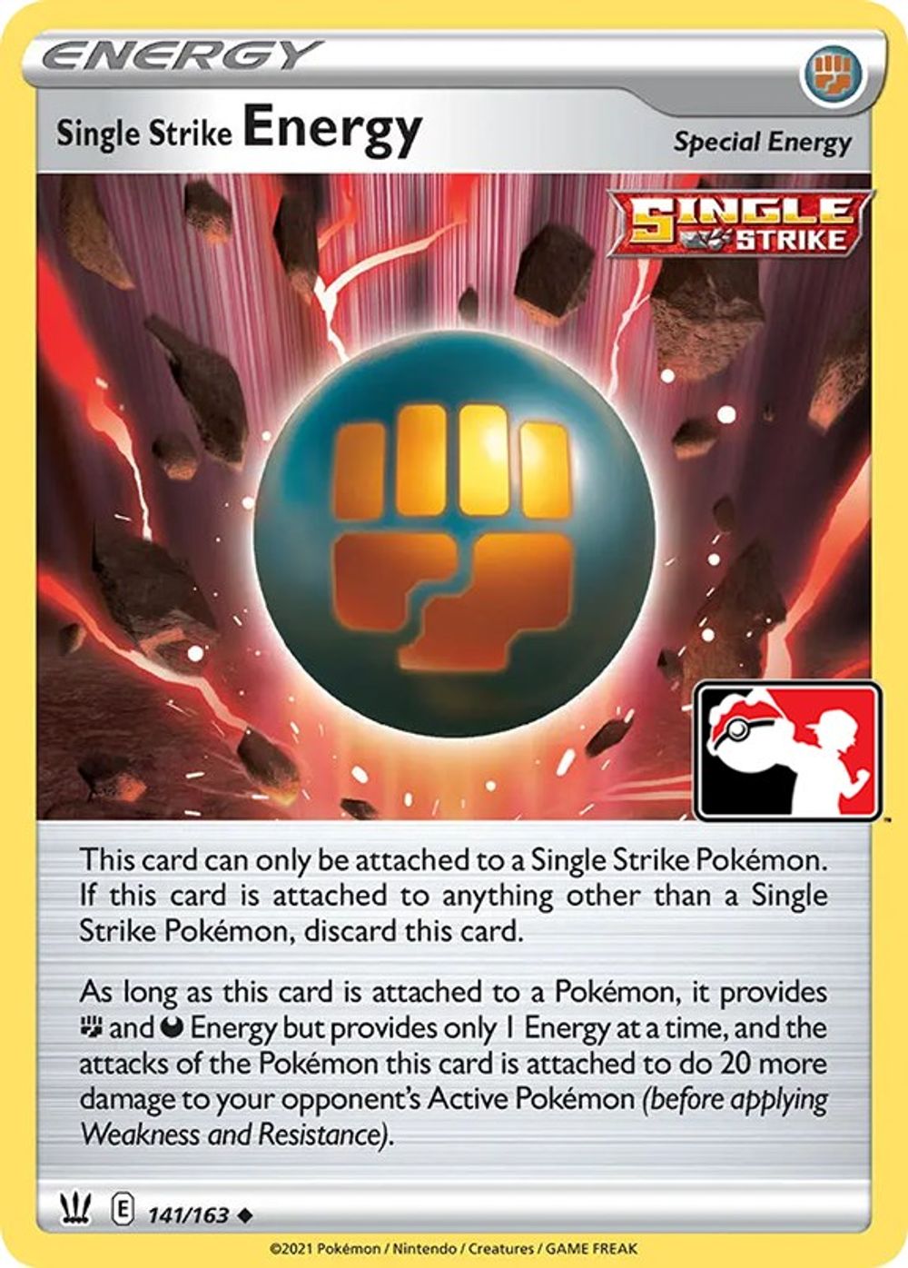Single Strike Energy — Prize Pack Series Cards