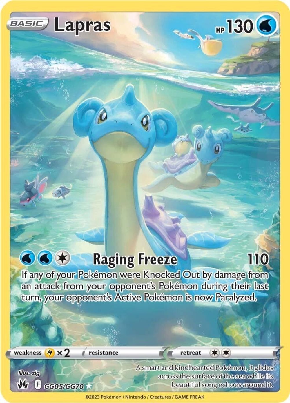 Lapras — SWSH: Crown Zenith: Galarian Gallery