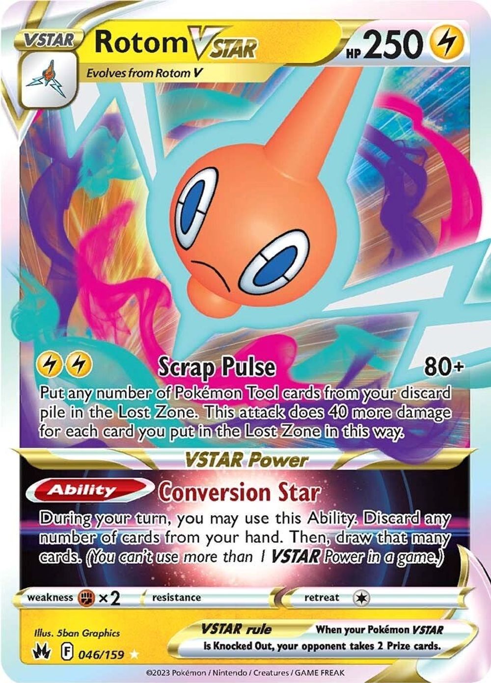 Rotom VSTAR — SWSH: Crown Zenith