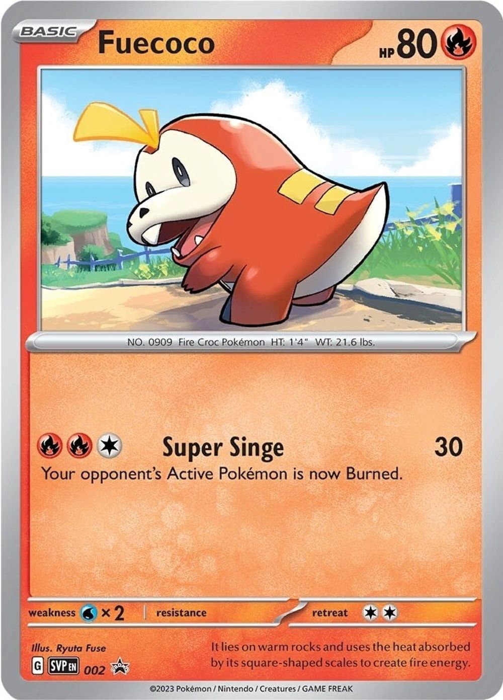 Fuecoco - 002 — SV: Scarlet & Violet Promo Cards
