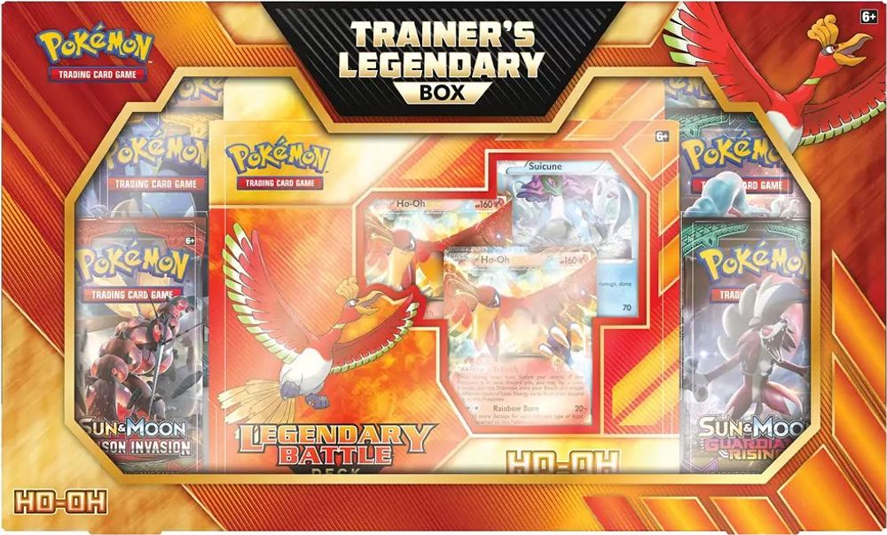 Trainer's Legendary Box [Ho-Oh] — Miscellaneous Cards & Products